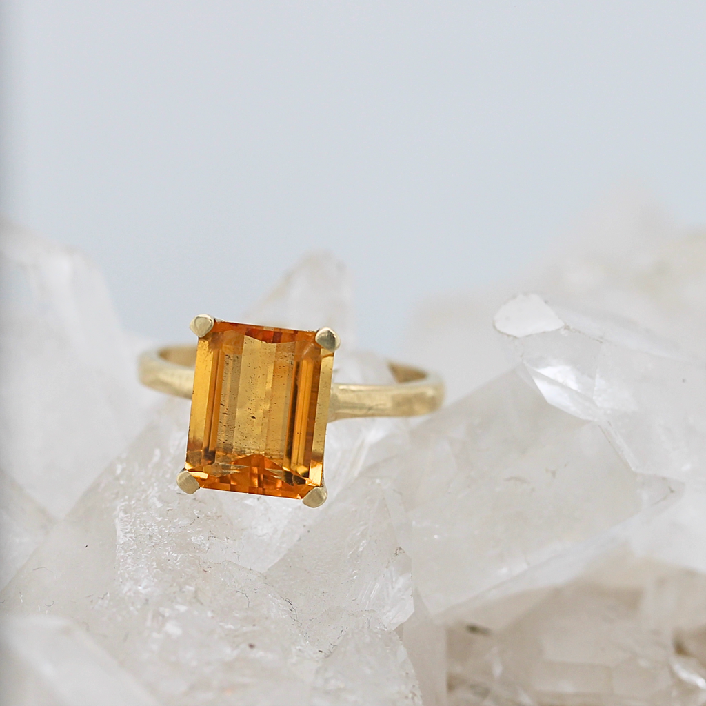 Sunshower - Citrine - 9ct Yellow Gold - Ready to Ship