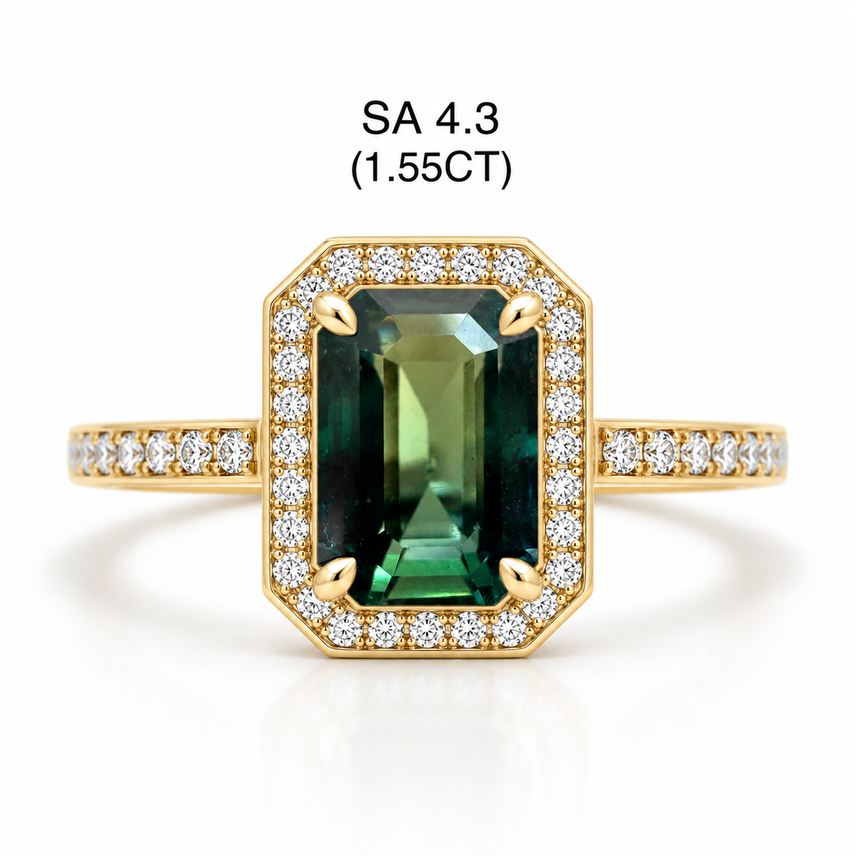 Design Your Own Partii Sapphire Ring - 1.55CTs
