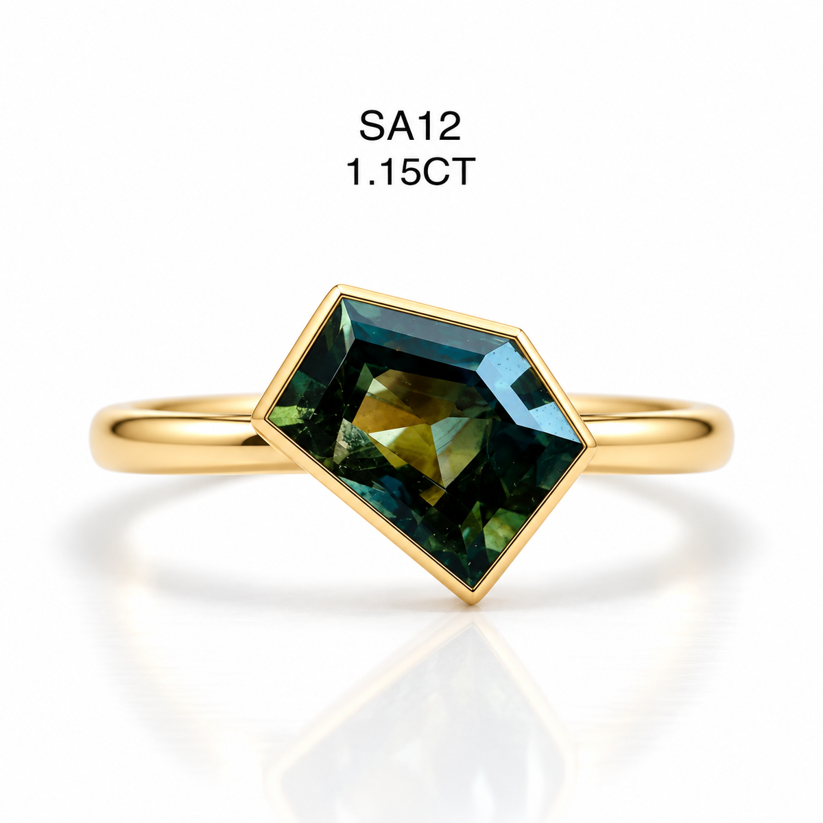 Design Your Own Partii Sapphire Ring - 1.15CTs