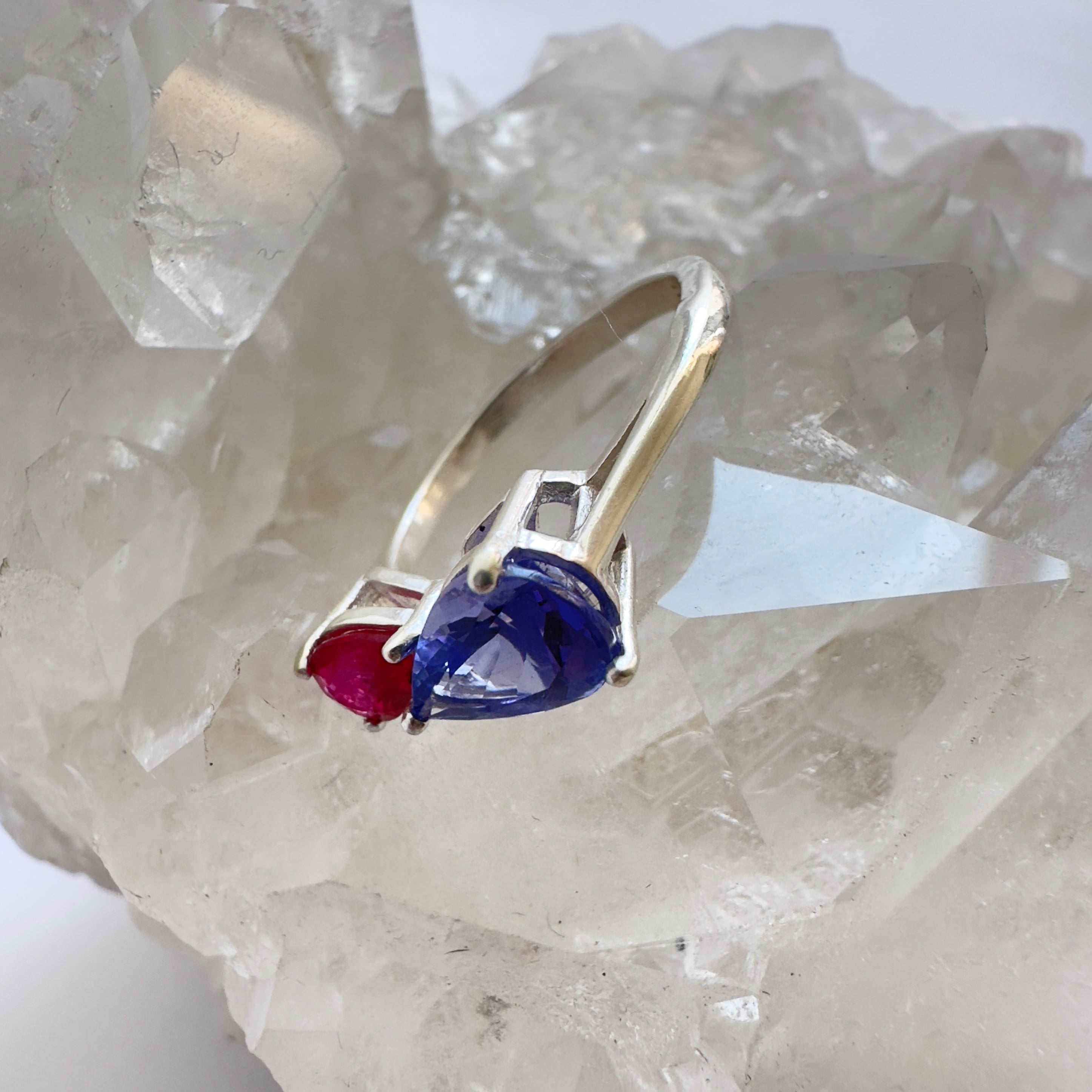 Ruby & Tanzanite Toi Et Moi - Ready to Ship
