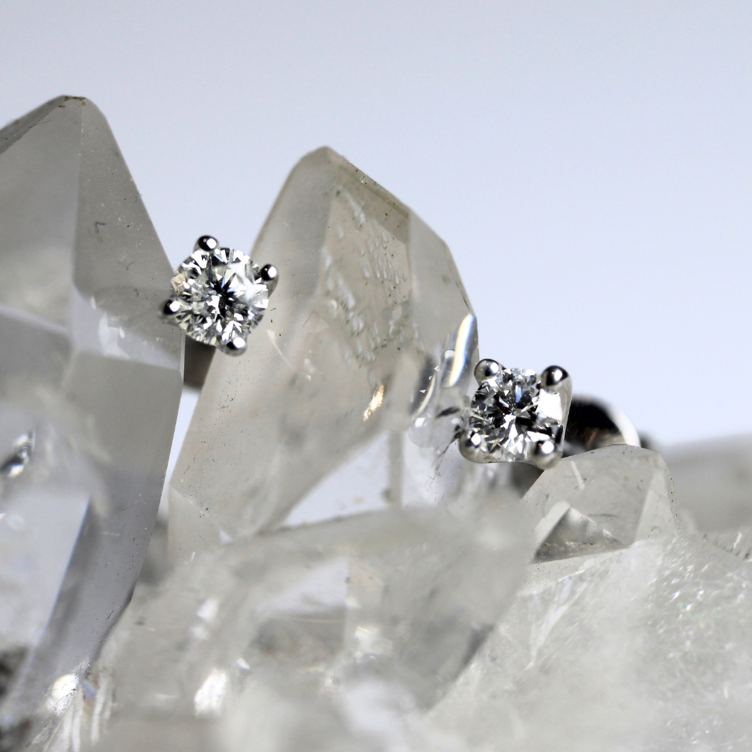 $ALE - Natural Diamond Studs