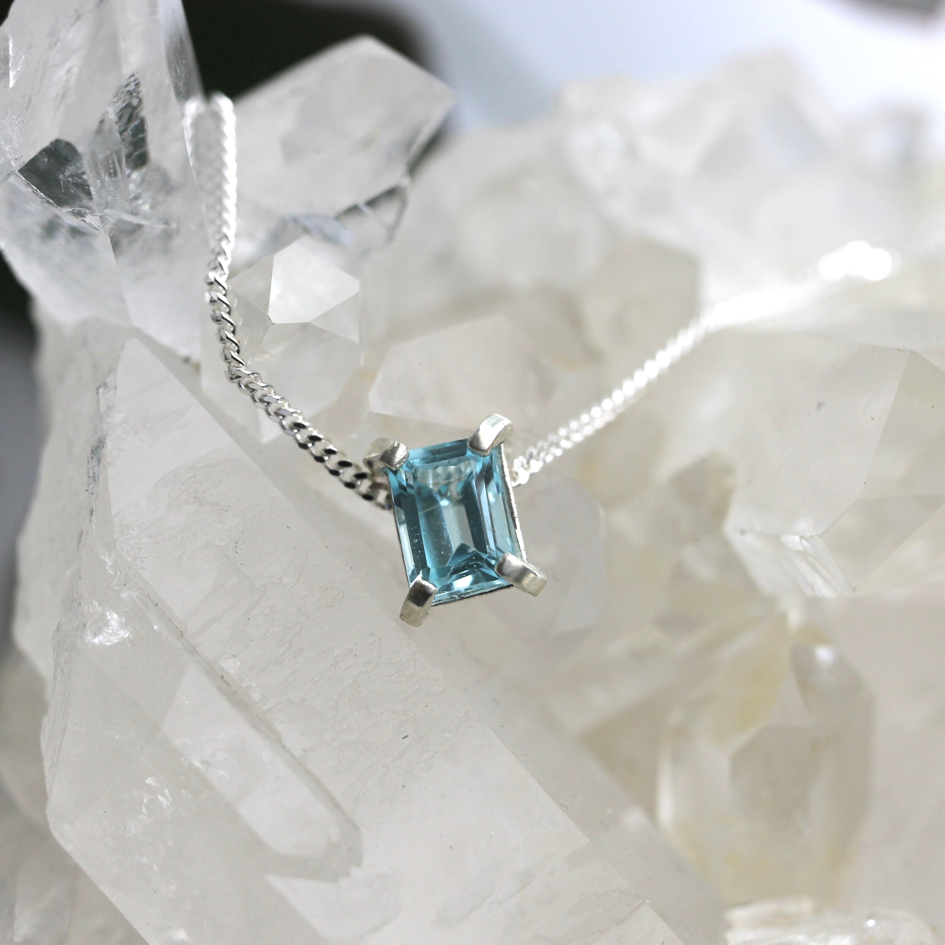 JULY SALE - Topaz Pendant * FINISH MAKING