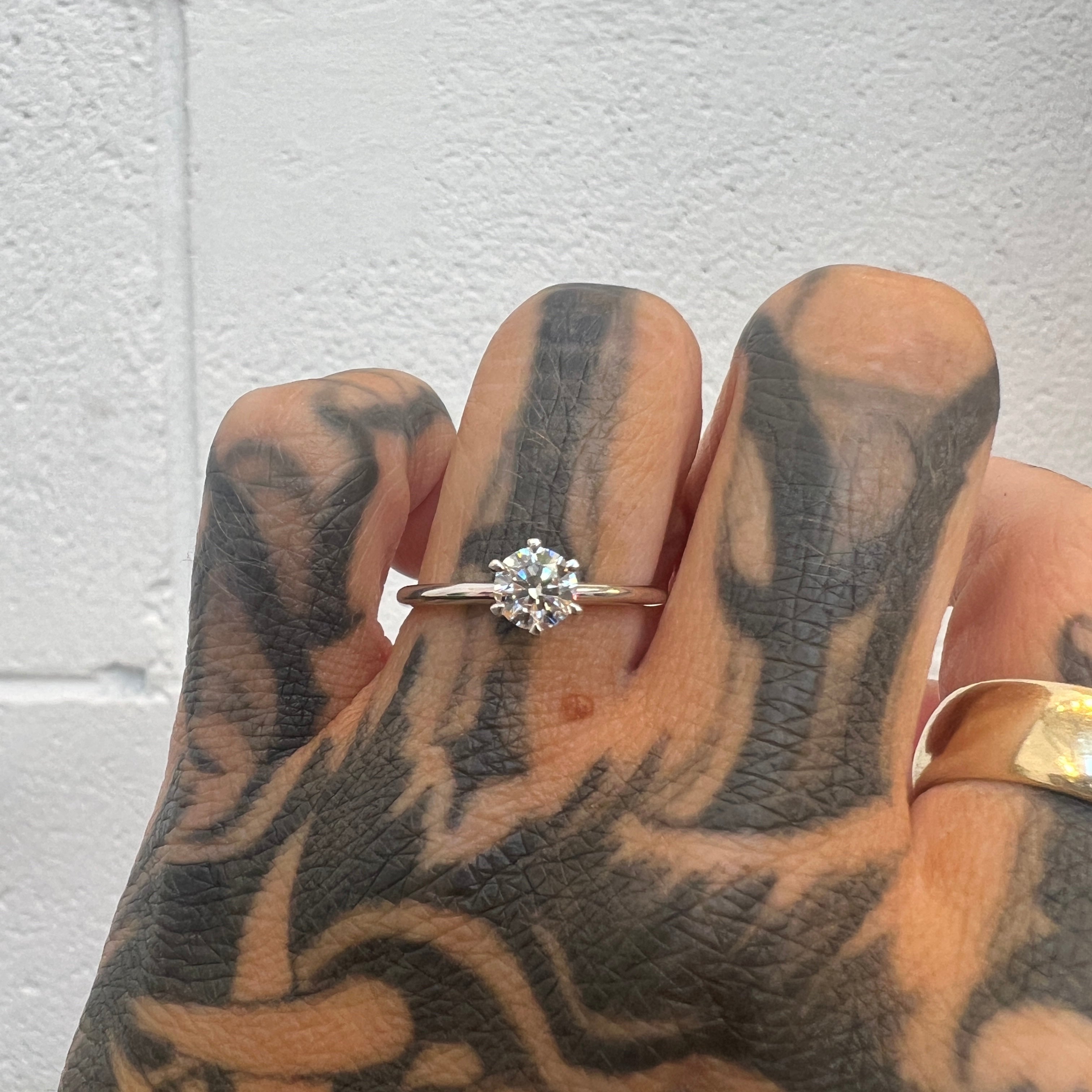 Dream Solitaire - Lab Grown Diamond - White Gold - Ready to Ship