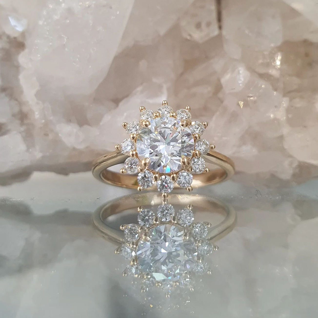 Flora Halo Ring