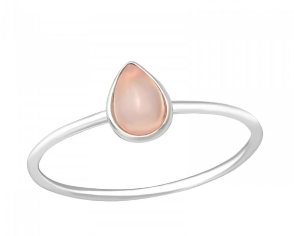 Rose Quartz Ring Windfall Jewellery