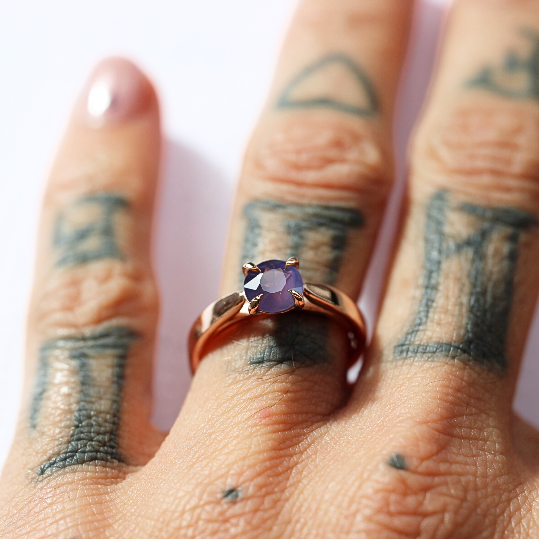Unicorn Lily Solitaire - Ready to Ship