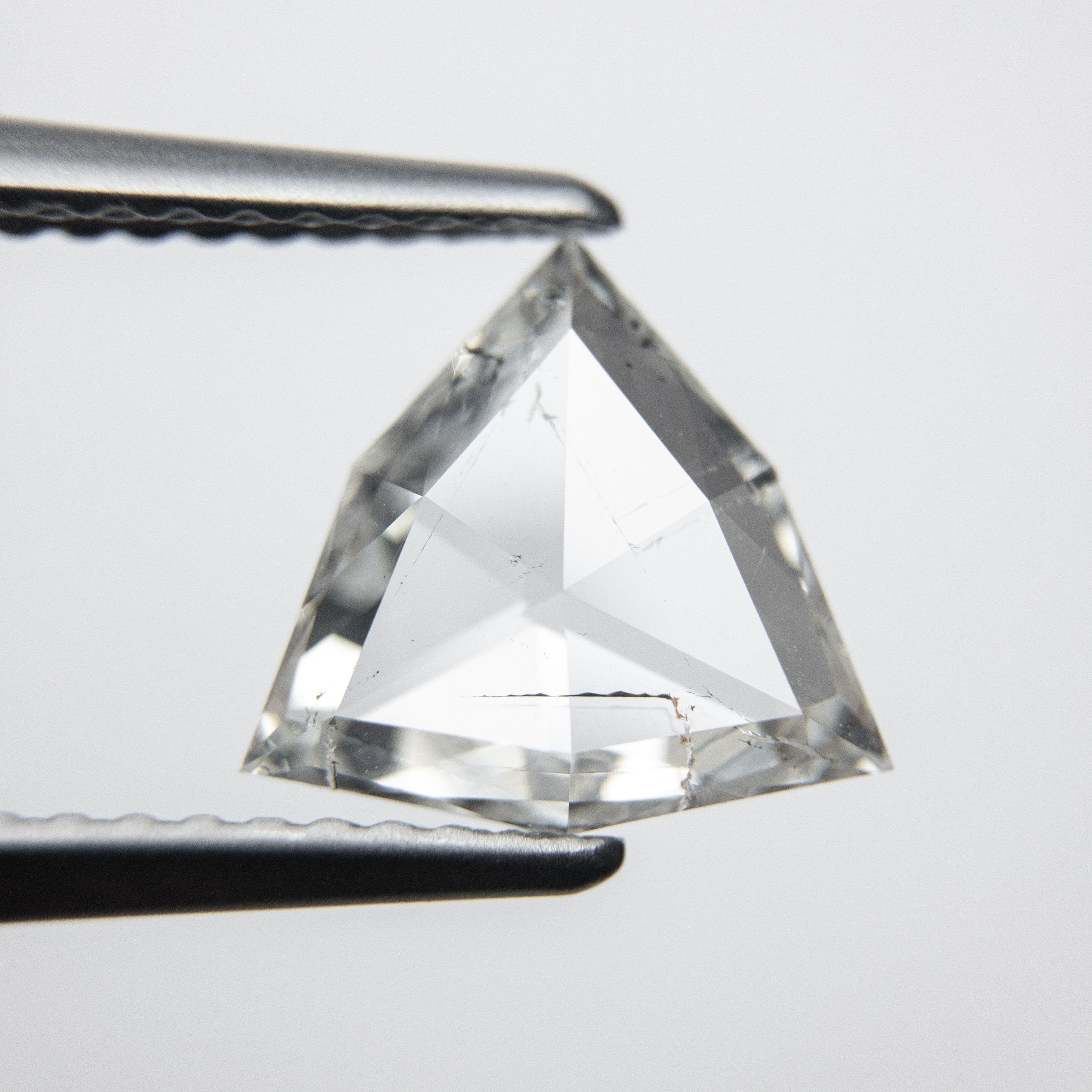 1.28ct 8.87x9.17x2.15mm SI3 I/J Geo Trillion Rosecut 18039-01