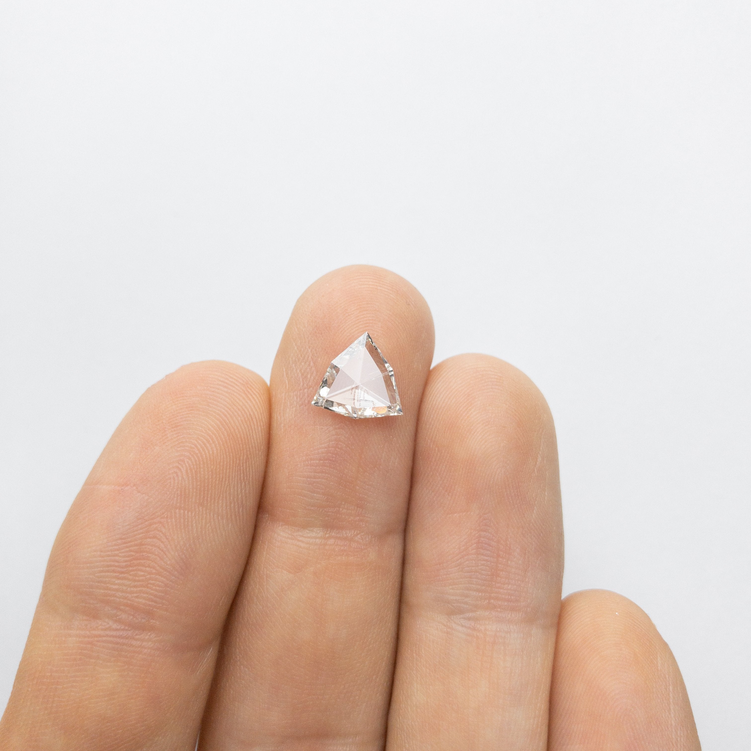 1.28ct 8.87x9.17x2.15mm SI3 I/J Geo Trillion Rosecut 18039-01