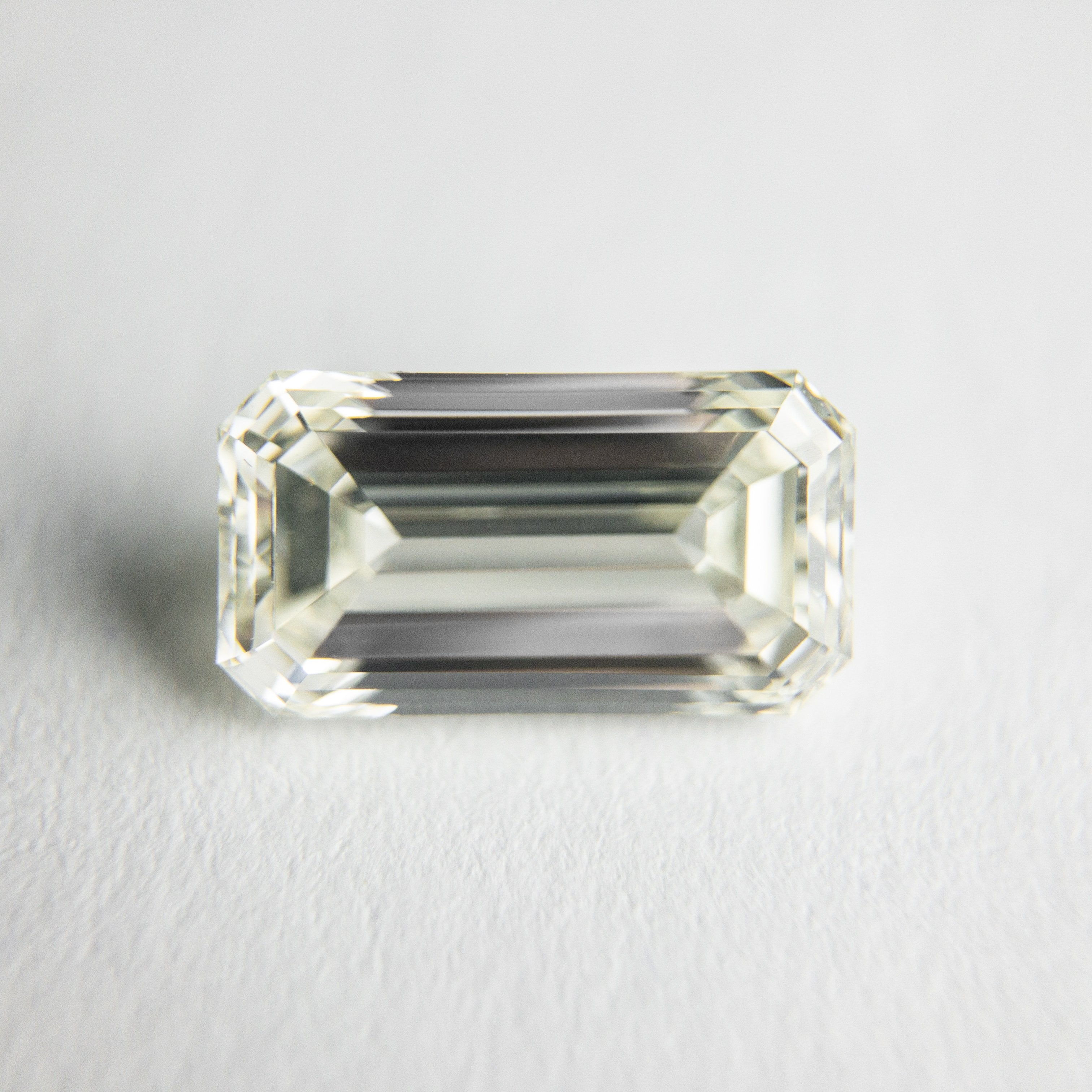 1.64ct 9.30x5.09x3.32mm SI1 Light Yellow Emerald Cut 18071-01 HOLD 6/10/20 D757