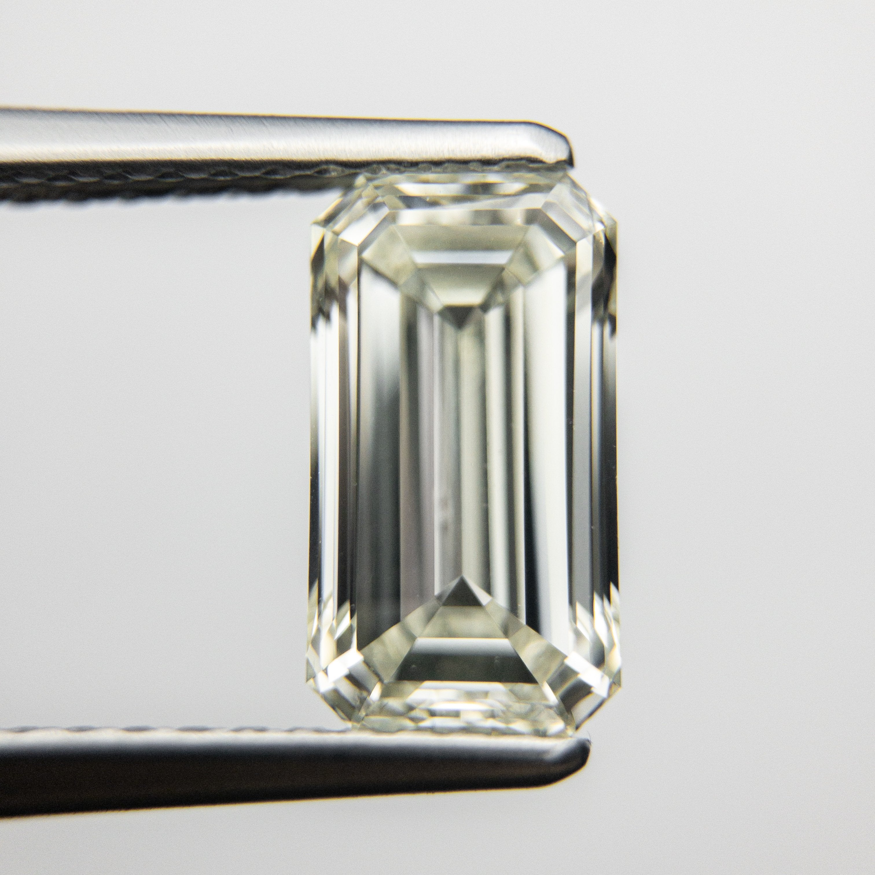 1.64ct 9.30x5.09x3.32mm SI1 Light Yellow Emerald Cut 18071-01 HOLD 6/10/20 D757