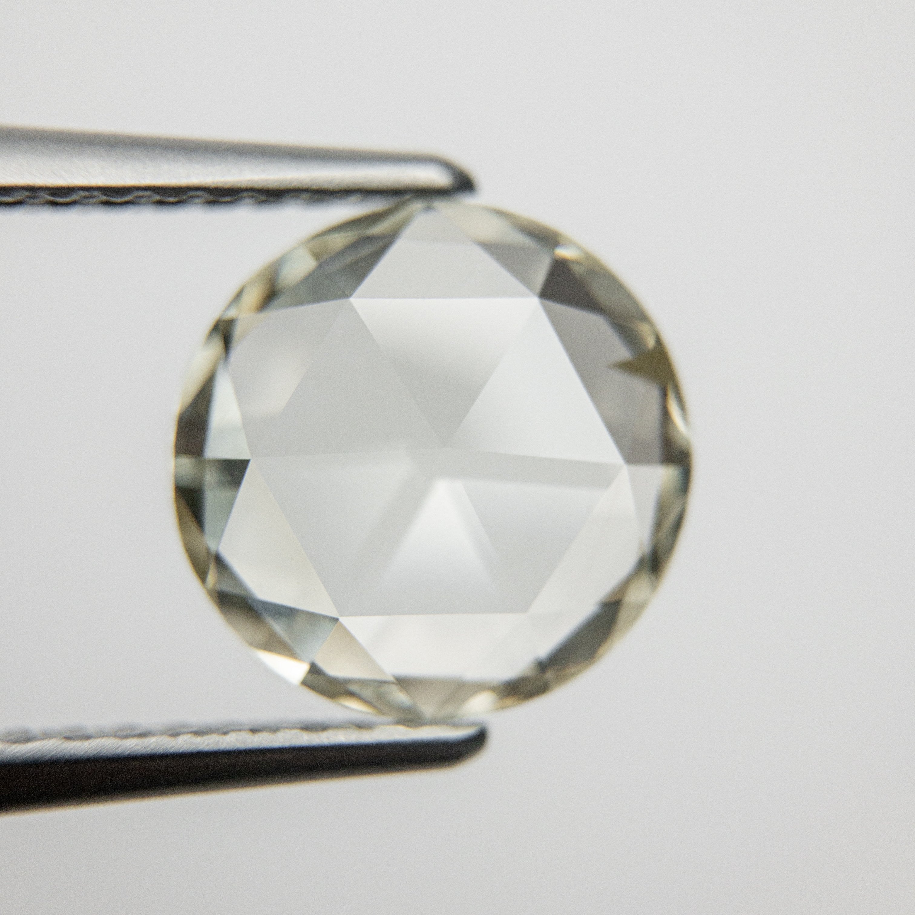2.07ct 9.36x9.19x2.50mm SI1 Champagne Round Rosecut 18073-01