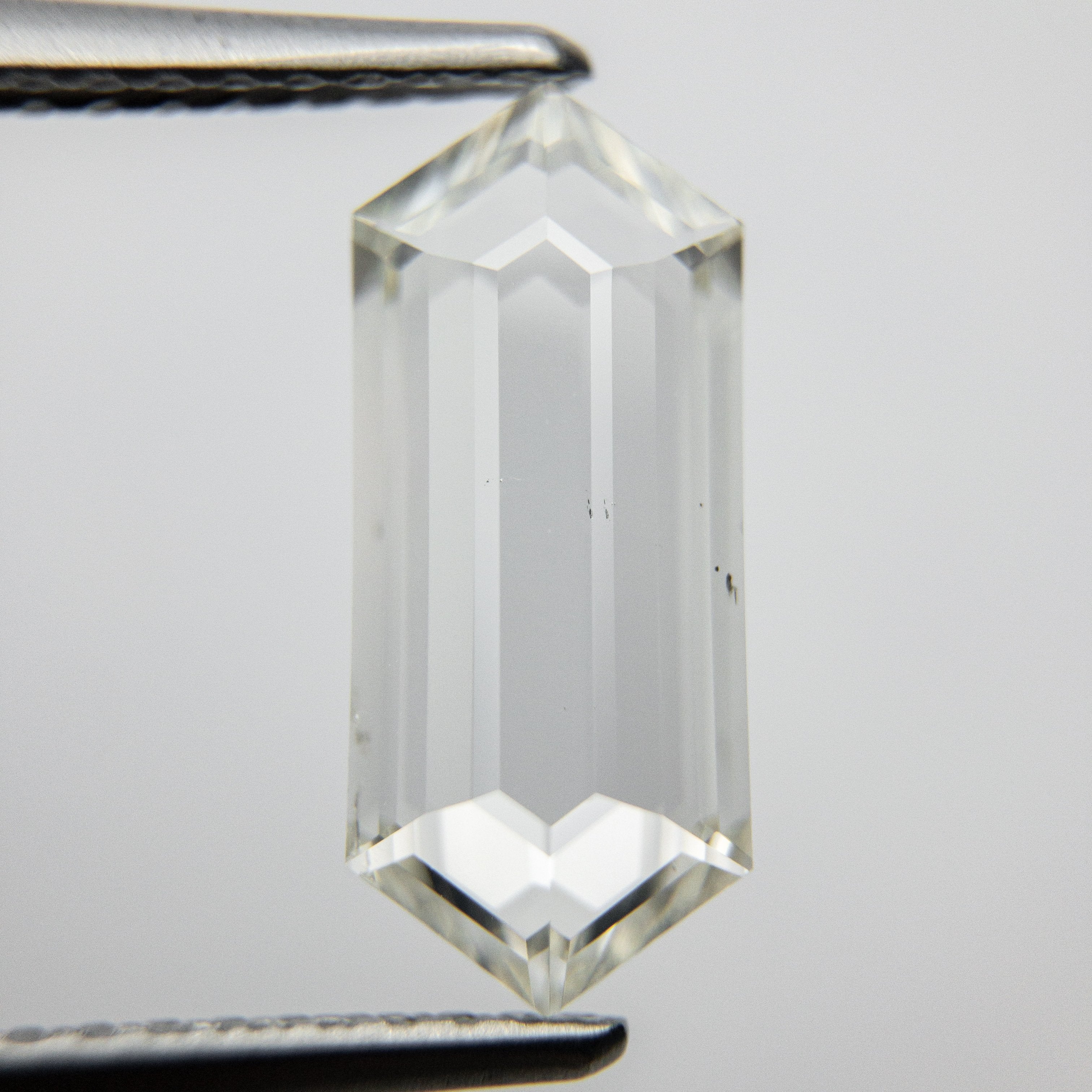 2.00ct 13.01x5.58x2.47mm SI2+ J/K Hexagon Rosecut 18077-01 Hod D2389 4.28.21