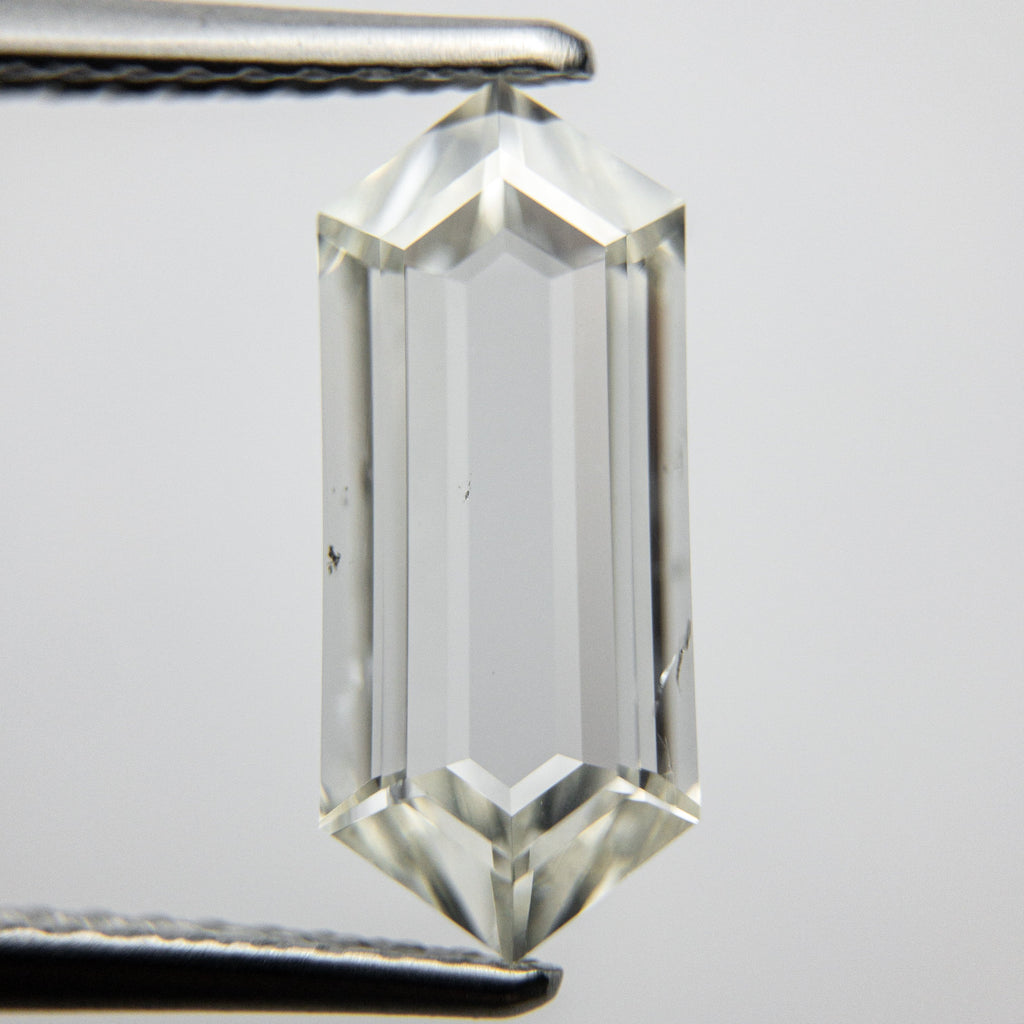 2.00ct 13.01x5.58x2.47mm SI2+ J/K Hexagon Rosecut 18077-01 Hod D2389 4.28.21