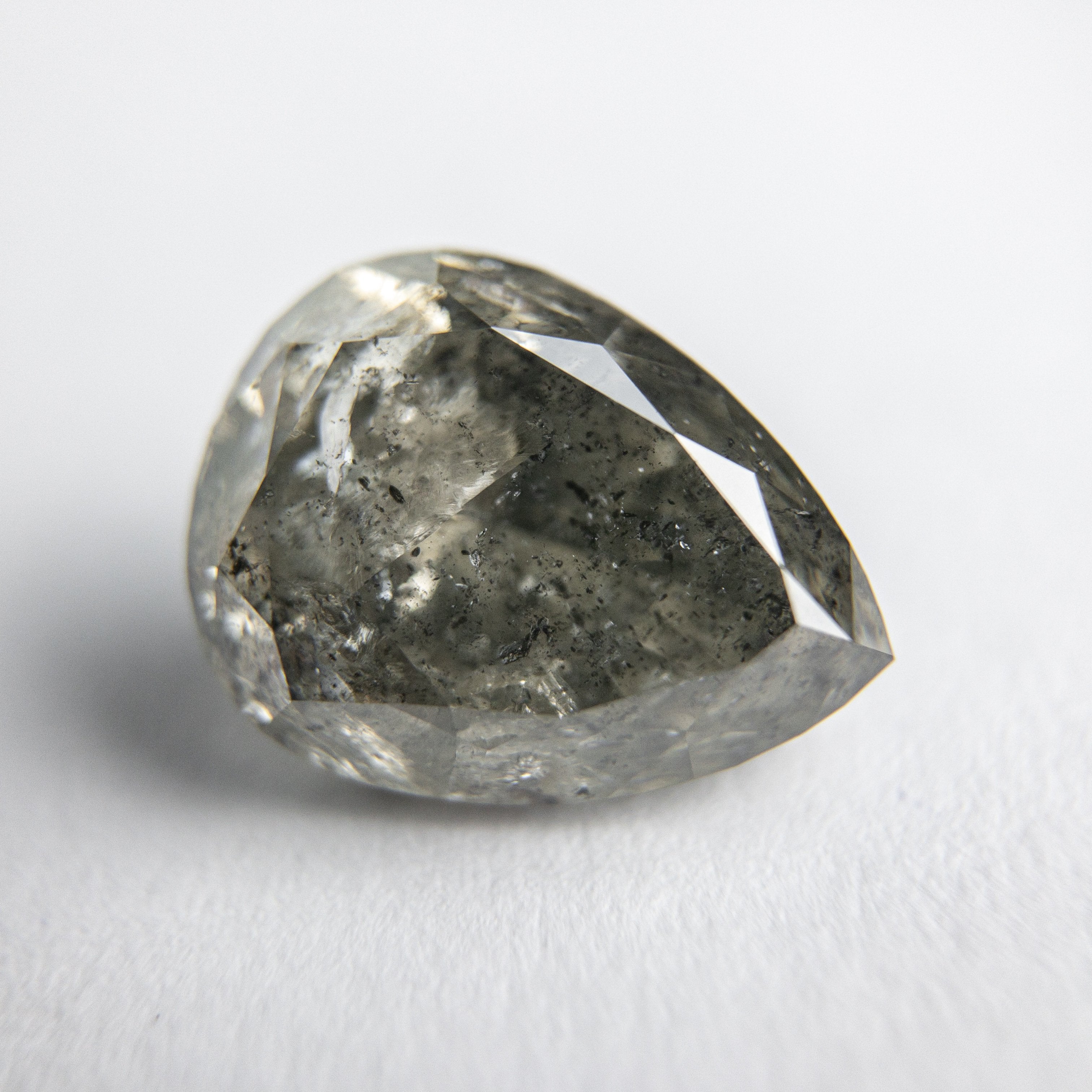 3.37ct 10.47x7.95x5.83mm Pear Brilliant 18088-02 hold D818