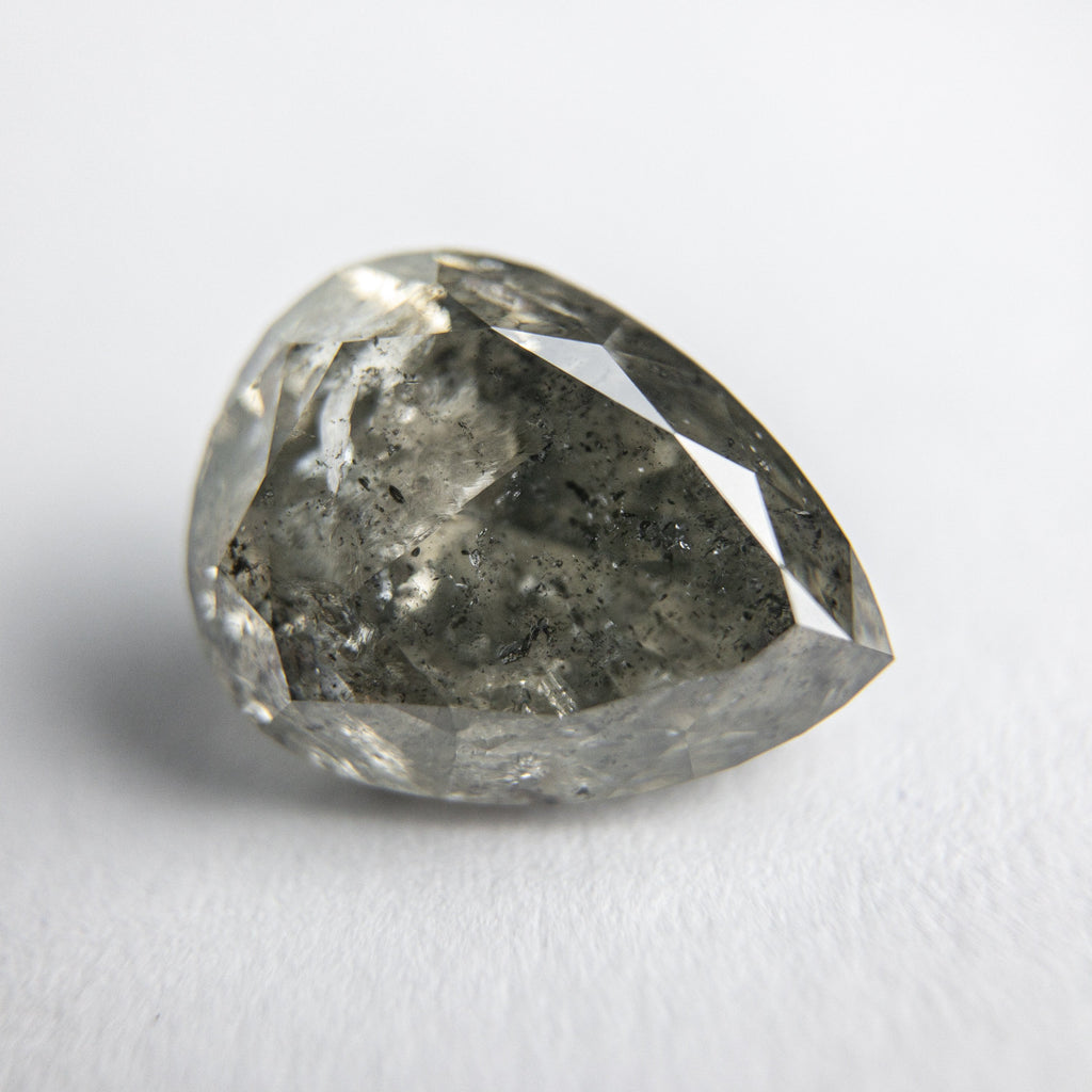 3.37ct 10.47x7.95x5.83mm Pear Brilliant 18088-02 hold D818