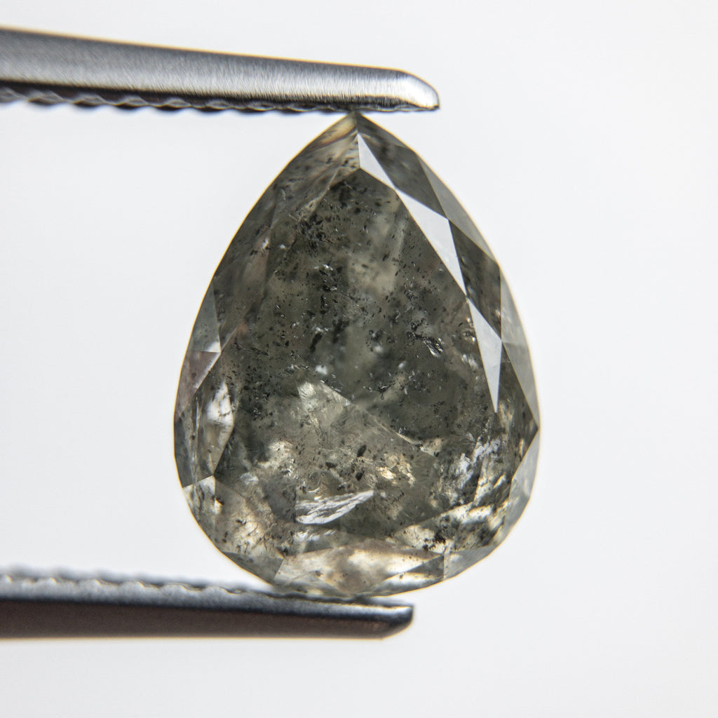 3.37ct 10.47x7.95x5.83mm Pear Brilliant 18088-02 hold D818
