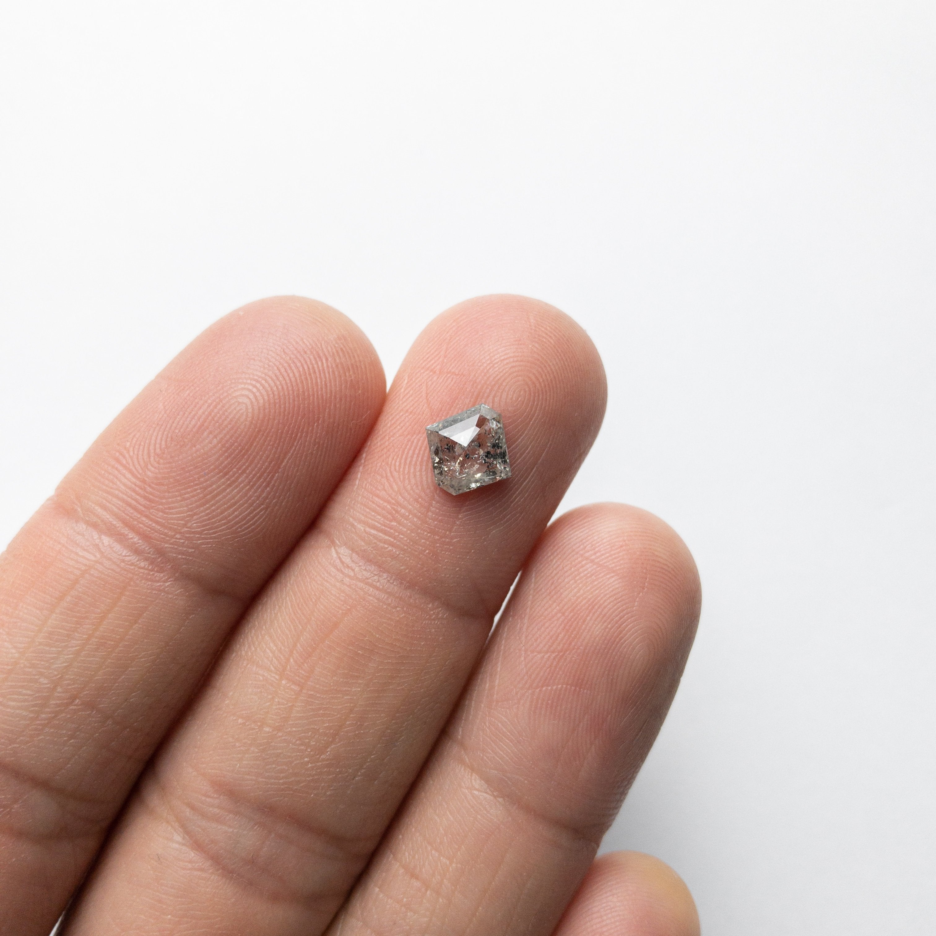 1.07ct 7.40x7.79x2.87mm Geometric Rosecut 18093-07 hold d909