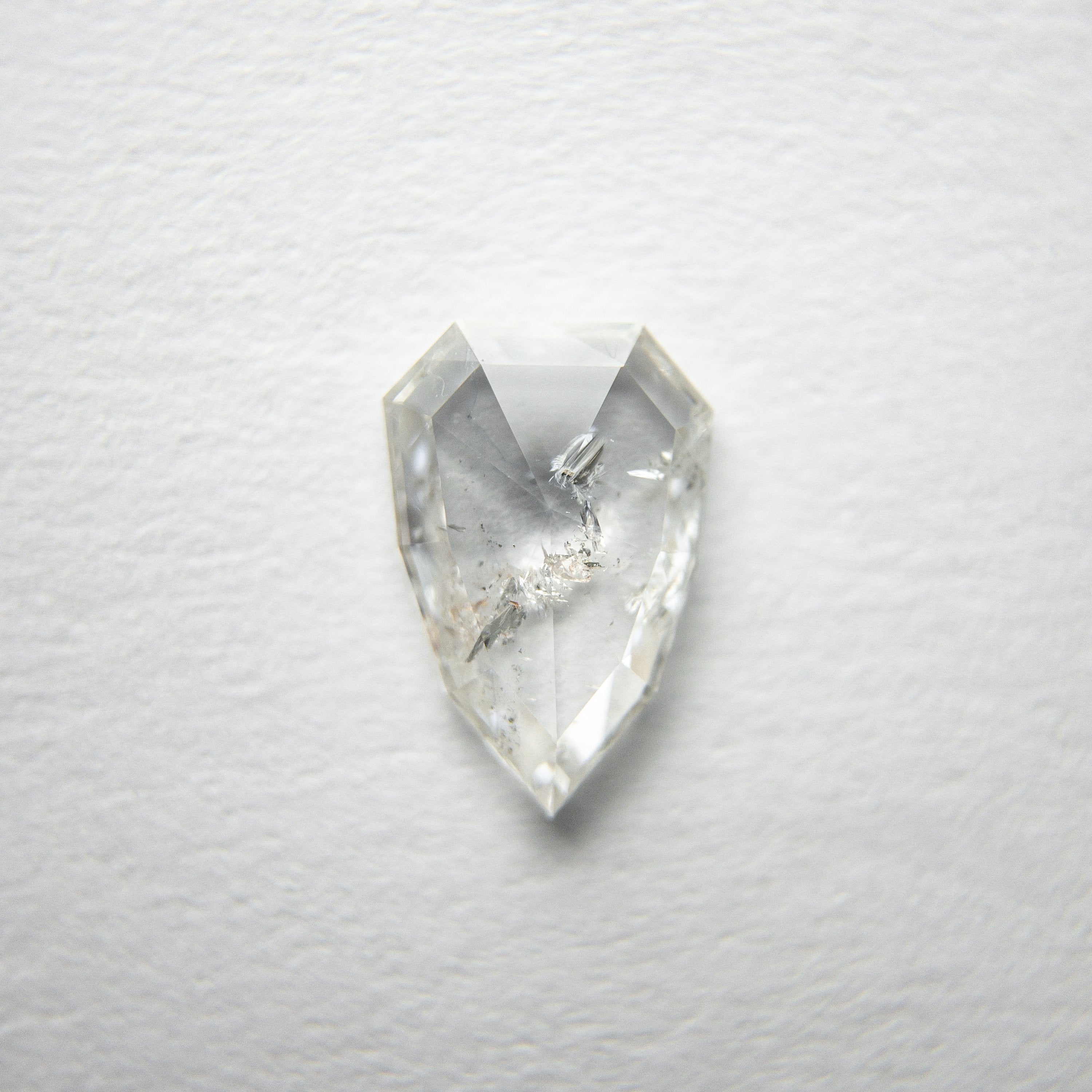 0.73ct 8.30x5.60x1.82mm Shield Rosecut 18117-06 HOLD D1358