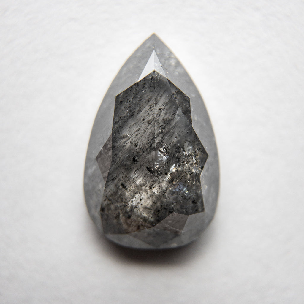 3.43ct 12.63x8.27x3.61mm Pear Rosecut 18132-06