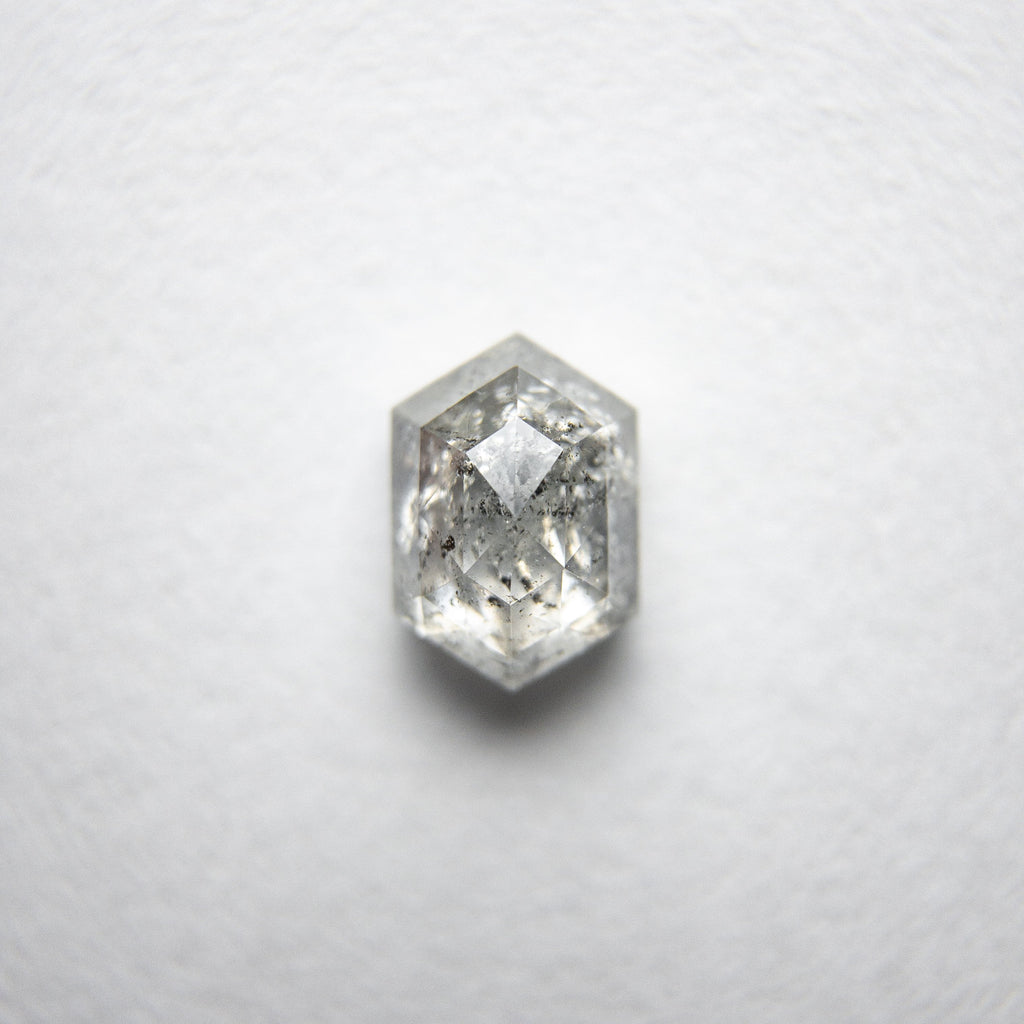0.95ct 6.62x4.58x3.33mm Hexagon Rosecut 18134-11 hold D1025
