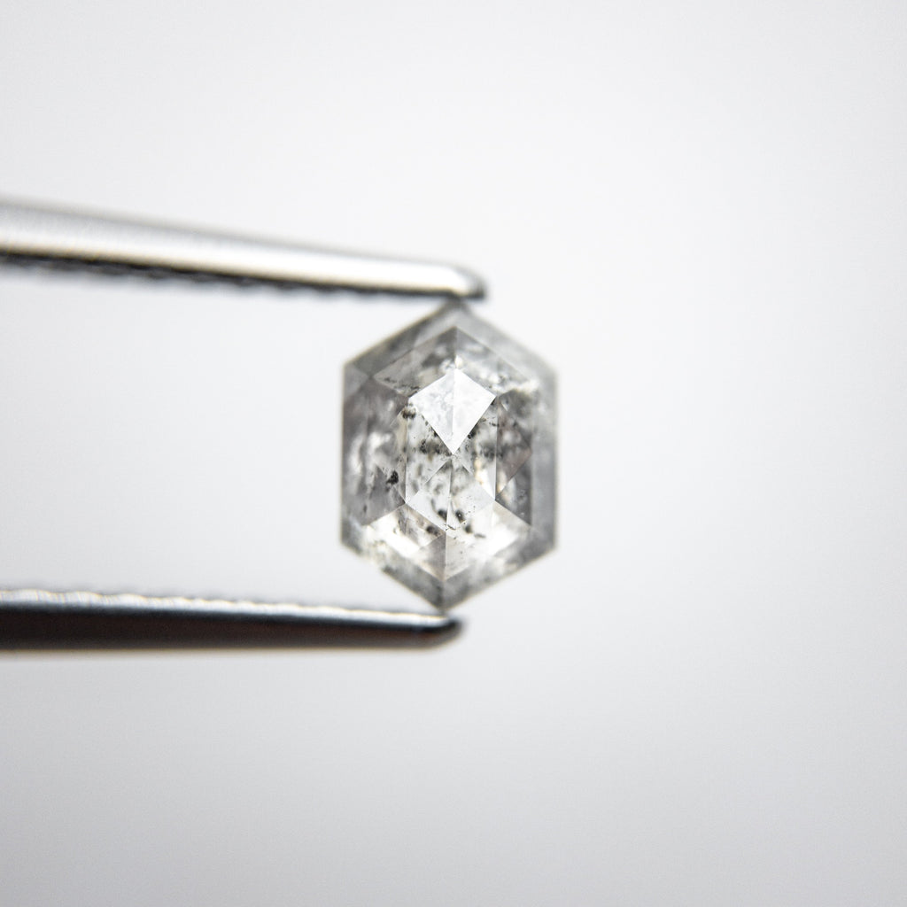 0.95ct 6.62x4.58x3.33mm Hexagon Rosecut 18134-11 hold D1025