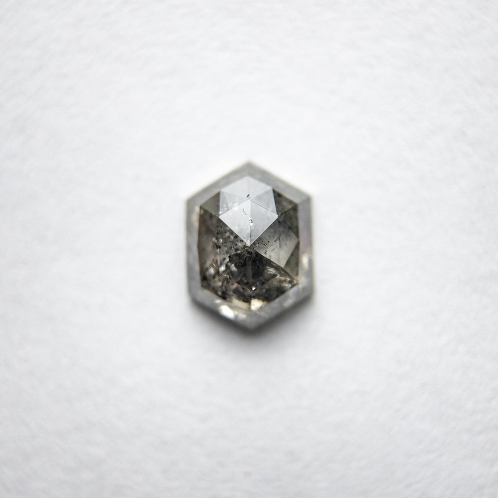 0.74ct 6.47x4.93x2.57mm Hexagon Rosecut 18134-17