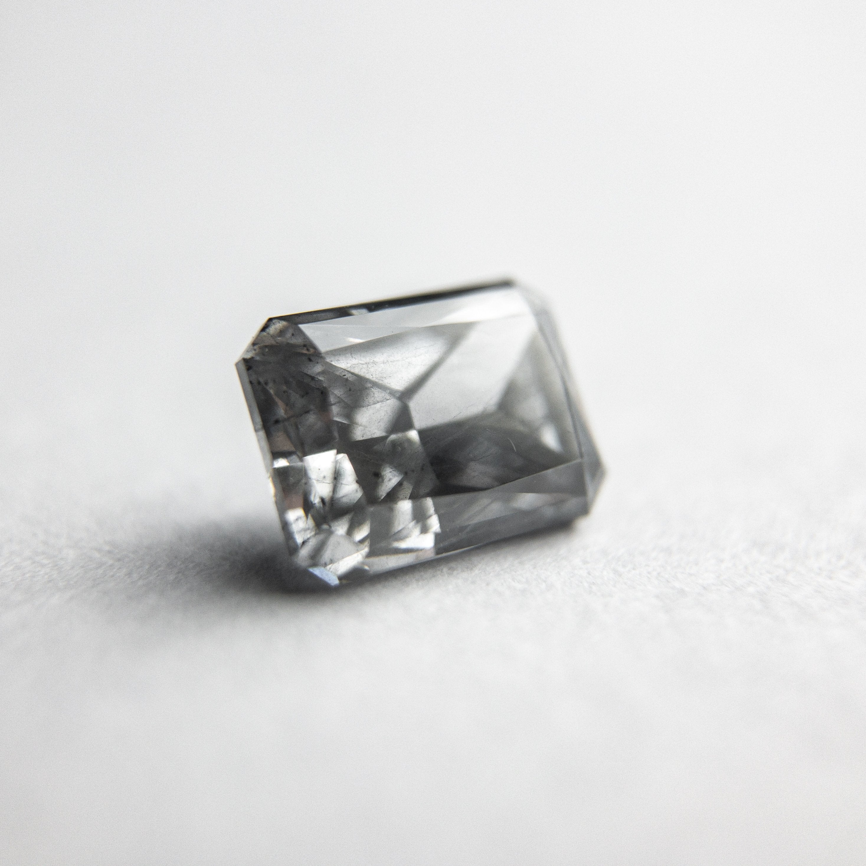 0.81ct 6.09x4.47x3.09mm GIA Fancy Grey Radiant Cut 18144-01 HOLD 06.2.20 D772