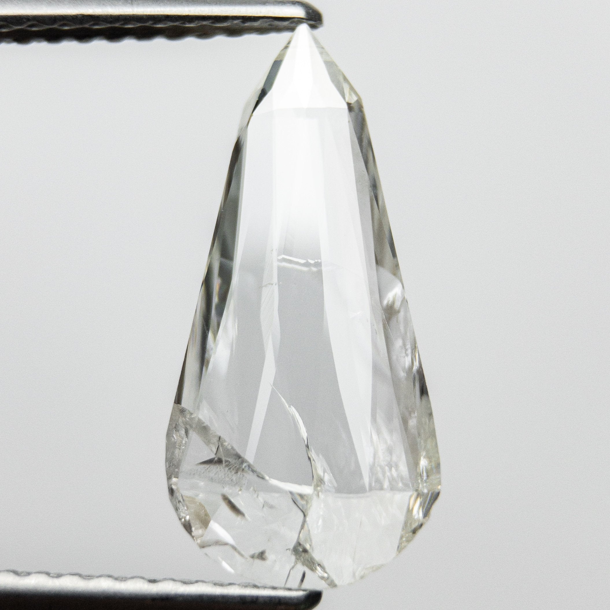 1.79ct 15.84x7.56x1.66mm Amorphous Briolette Cut 18159-01 HOLD D887