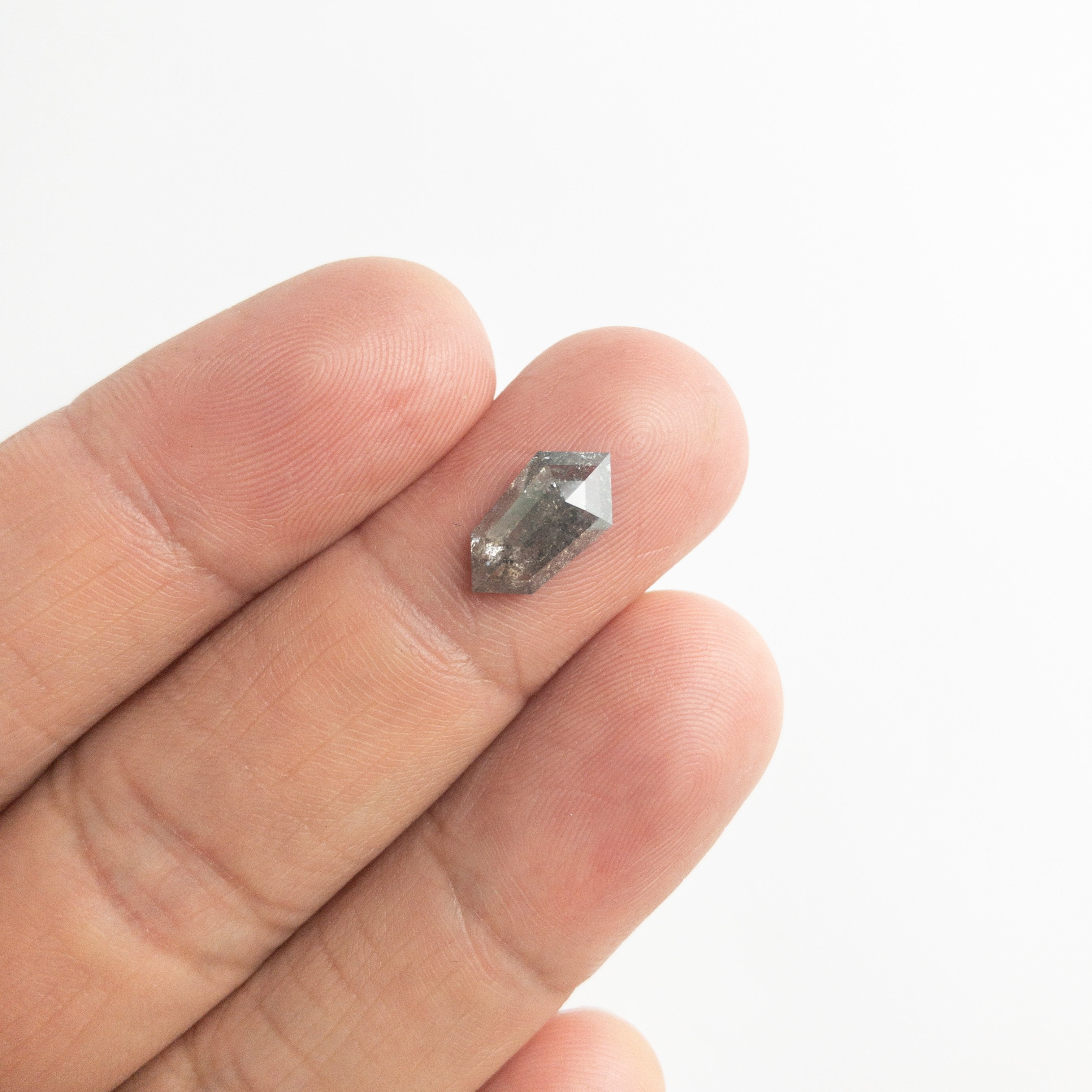2.26ct 12.53x6.74x3.23mm Shield Rosecut 18166-12 HOLD D825