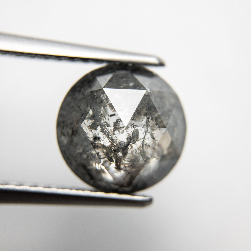 2.73ct 8.80x8.76x4.33mm Round Rosecut 18194-28 hold d771