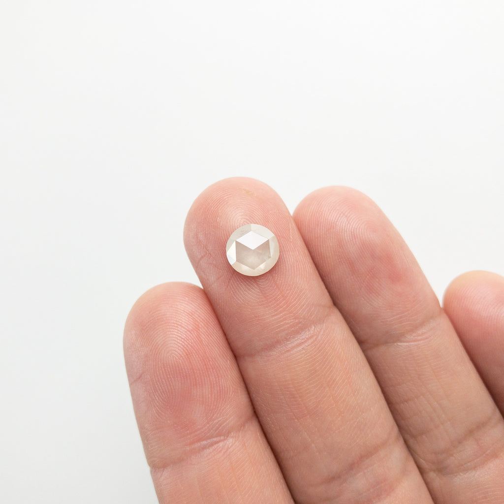 1.61ct 7.68x7.58x3.33mm Round Rosecut 18194-31 HOLD D1241