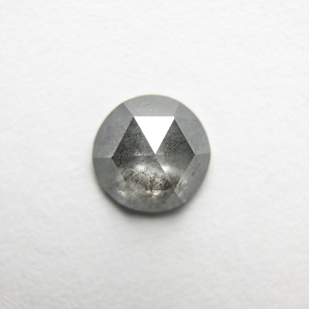 0.72ct 6.06x6.00x2.40mm Round Rosecut 18194-39 hold D519