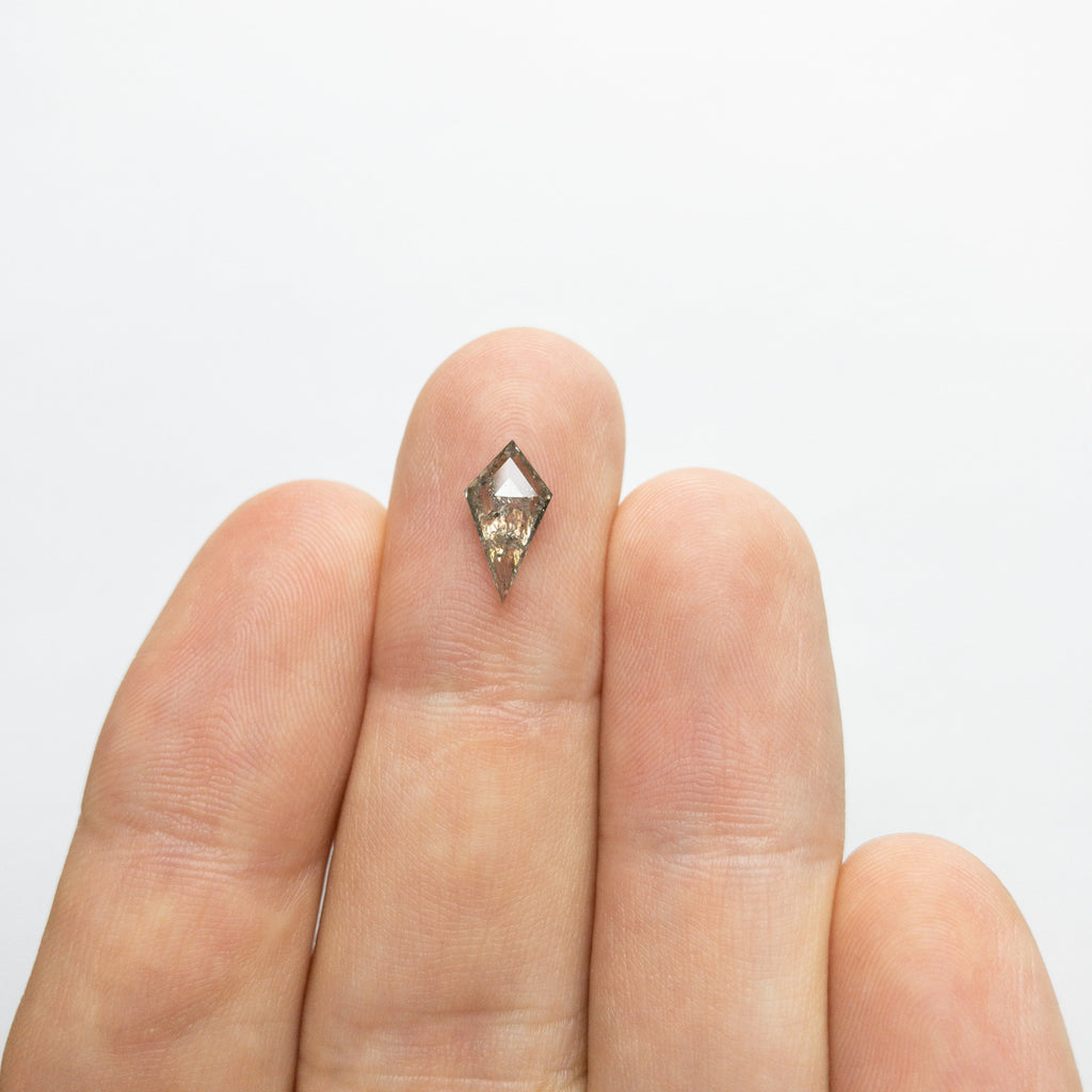 0.96ct 11.55x6.18x2.64mm Kite Rosecut 18197-03 HOLD D10