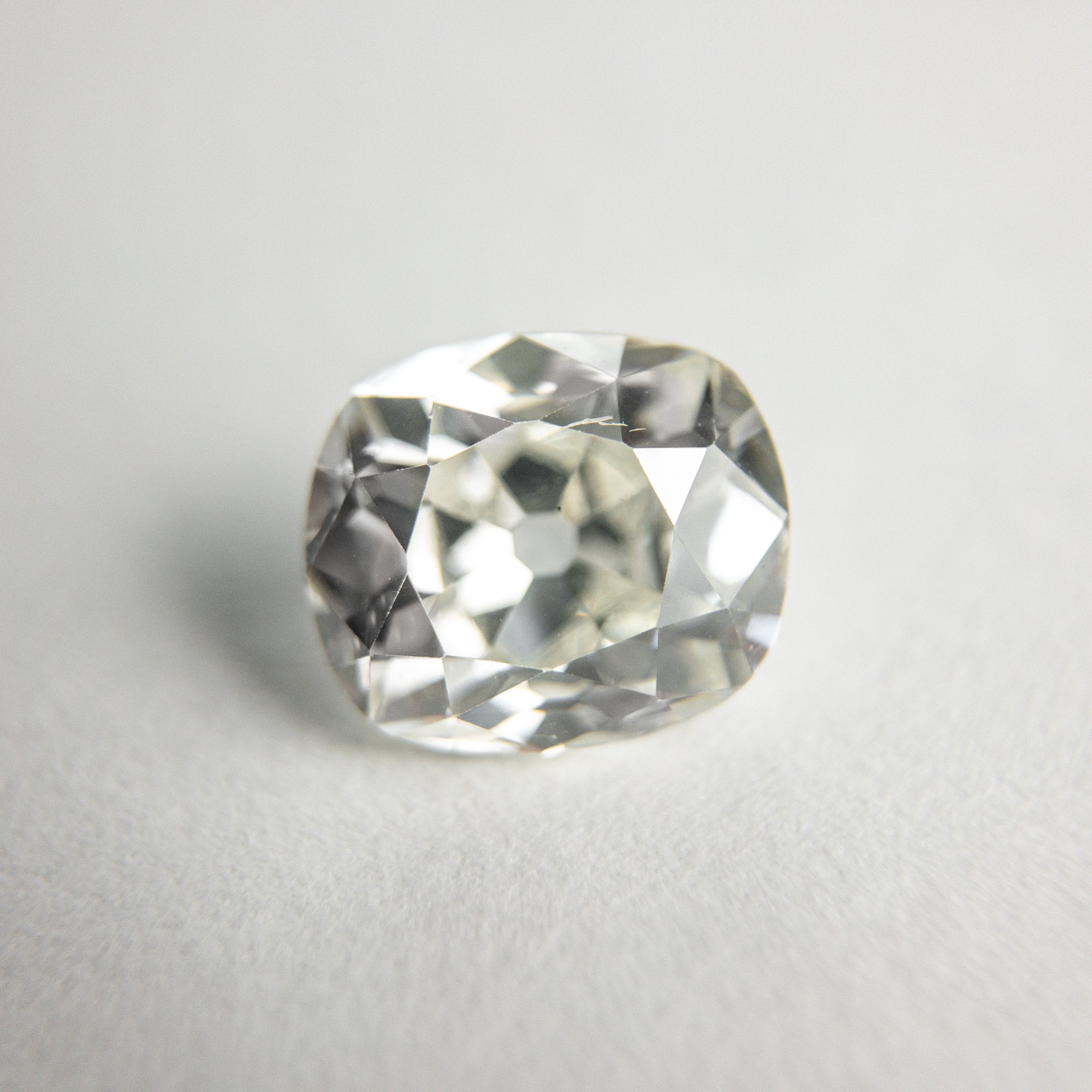 1.42ct 7.25x6.30x3.94mm SI1 J Antique Old Mine Cut 18210-01 HOLD D1314 10/21/20