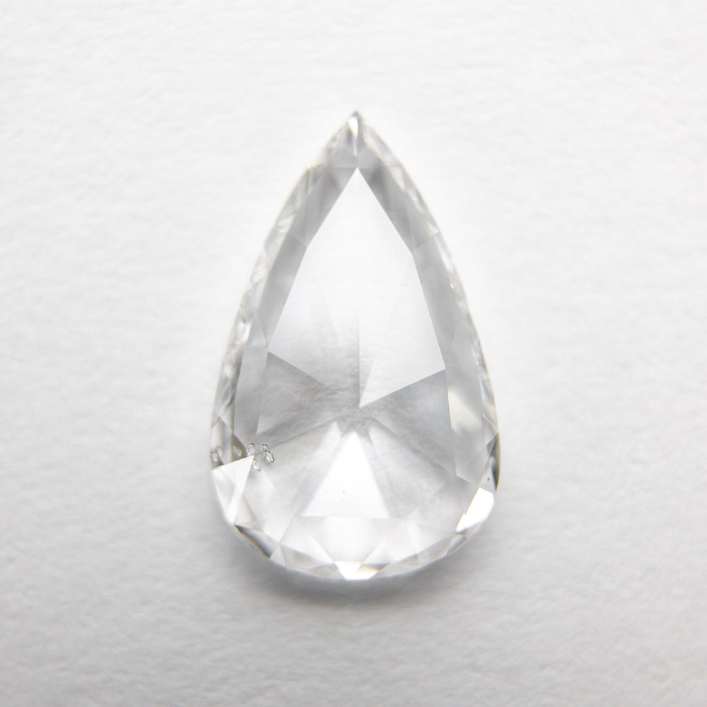 1.06ct 10.16x6.30x2.11mm SI1 F Pear Rosecut 18218-09 HOLD D1306 10/23/20