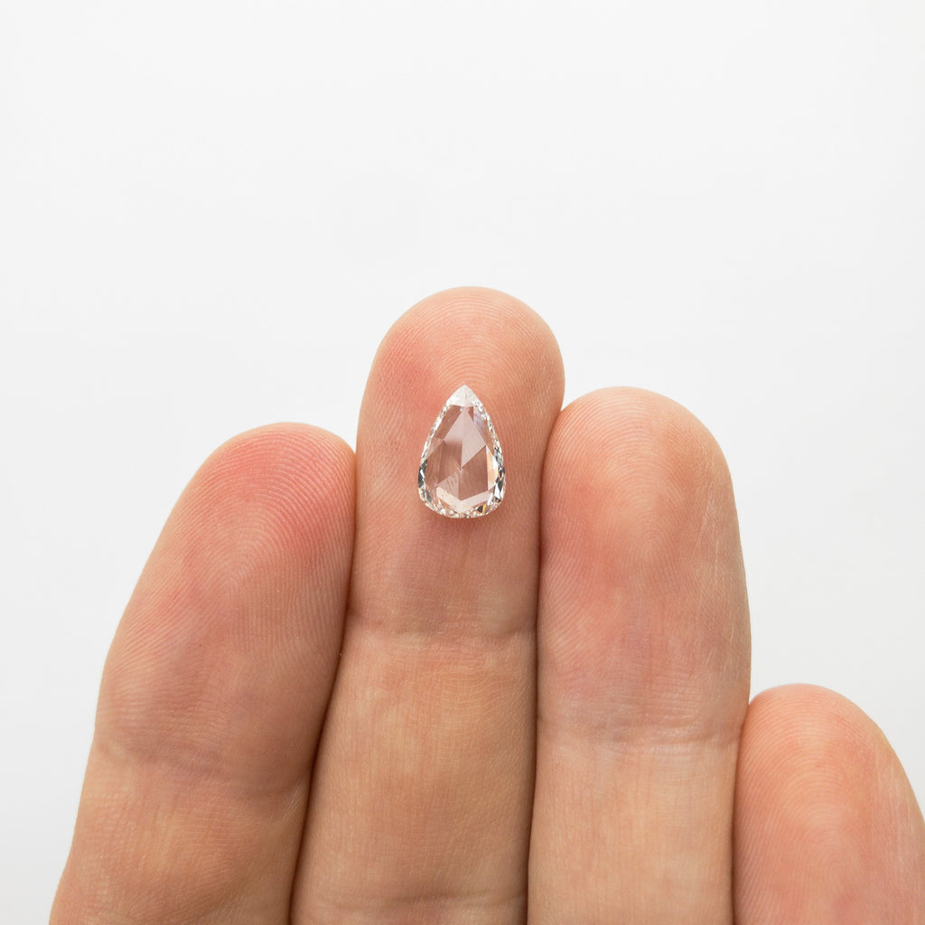 1.07ct 10.26x6.76x1.74mm VS1 G Pear Rosecut 18218-15 HOLD D1184 9/22/20