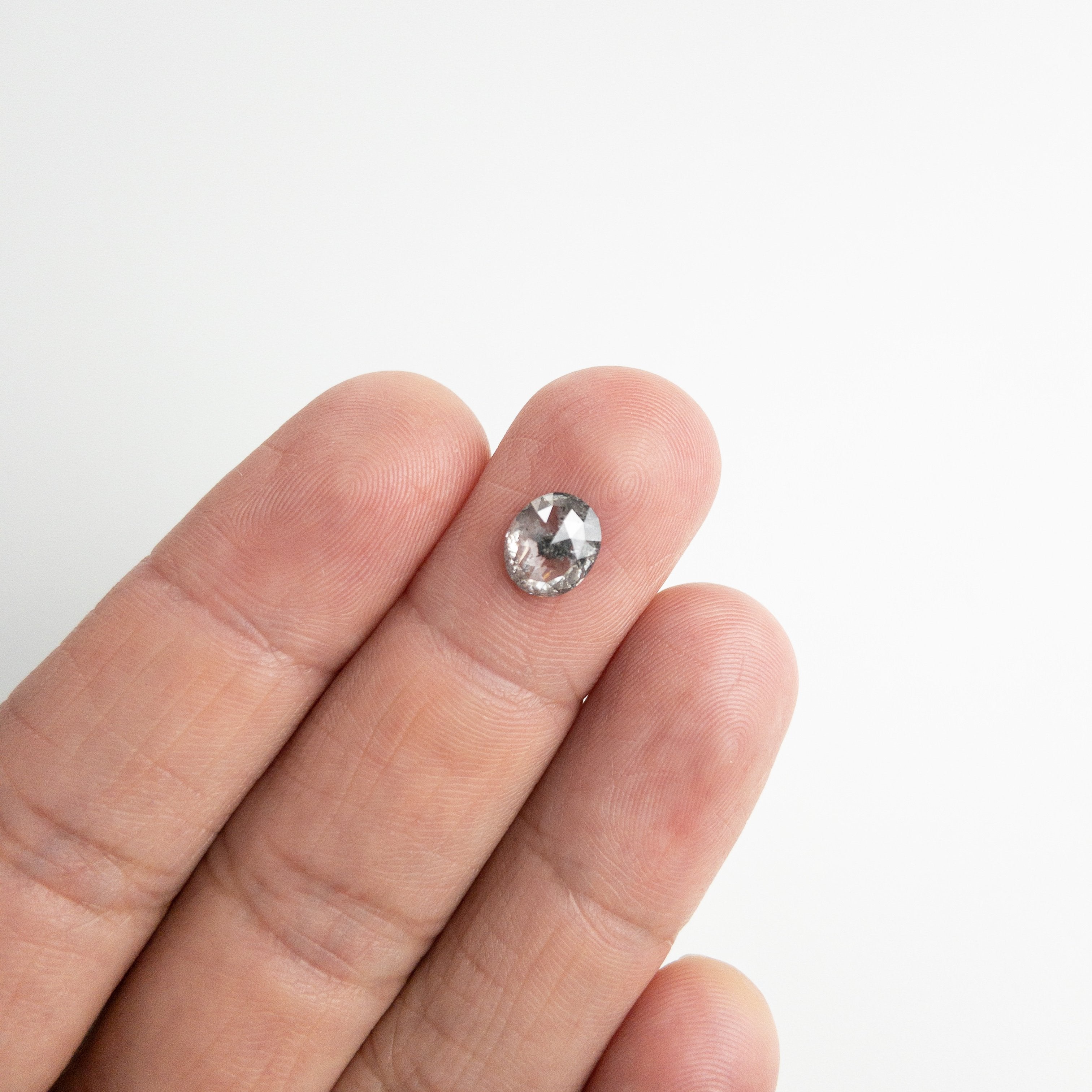 1.39ct 8.13x6.92x2.79mm Oval Rosecut 18219-02 HOLD D1065