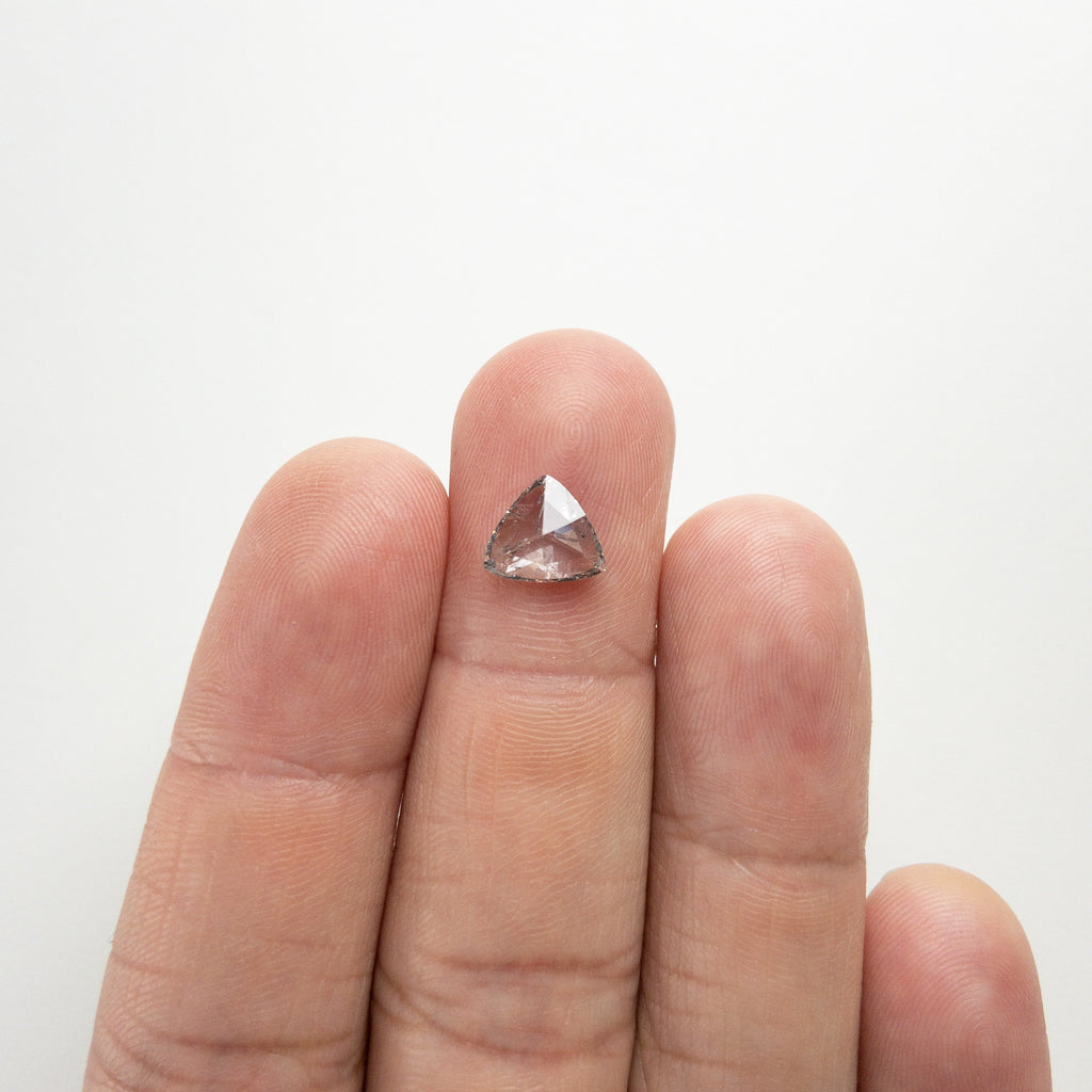 1.39ct 7.71x8.71x2.46mm Trillion Rosecut 18220-07