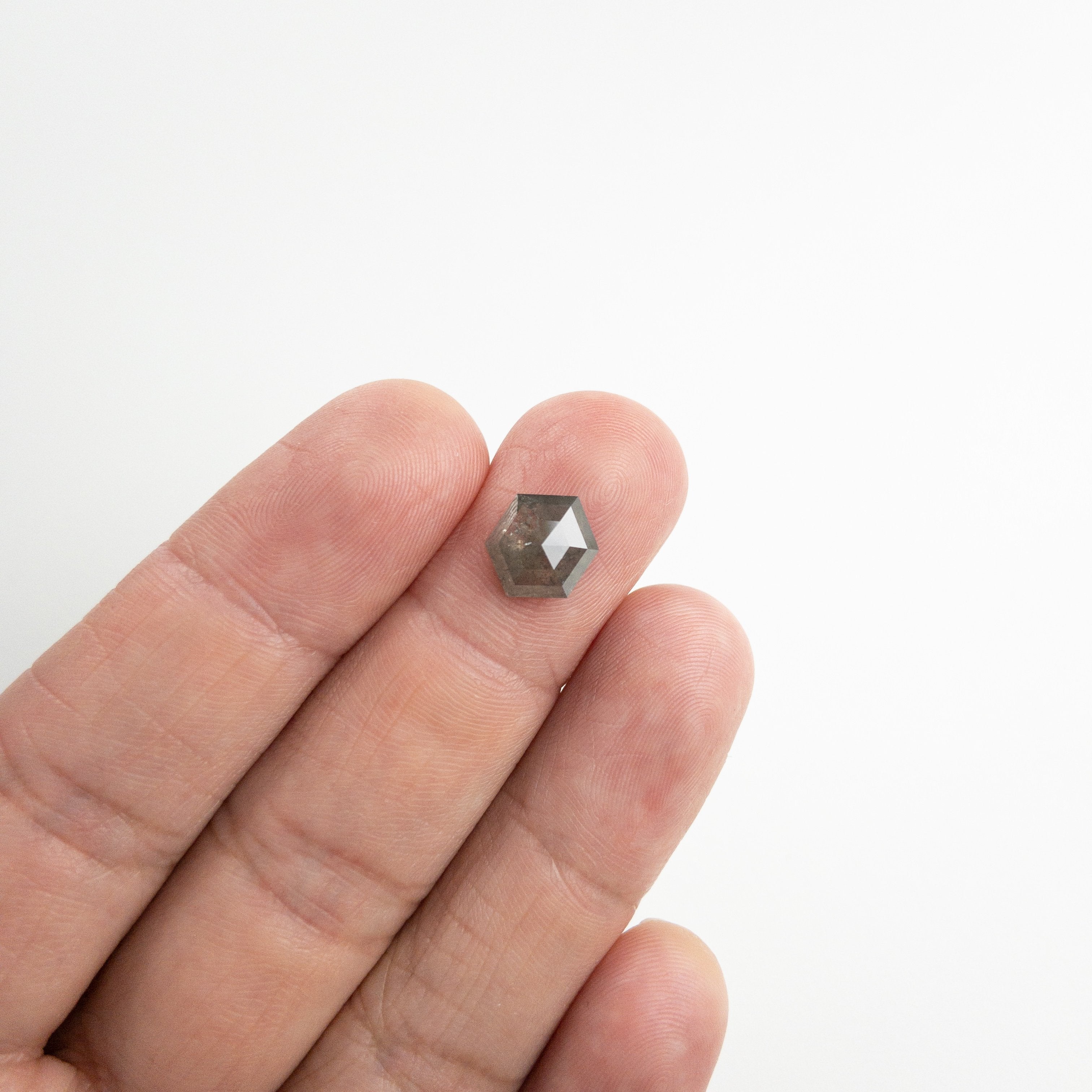 2.82ct 10.35x8.35x3.78mm Hexagon Rosecut 18221-02