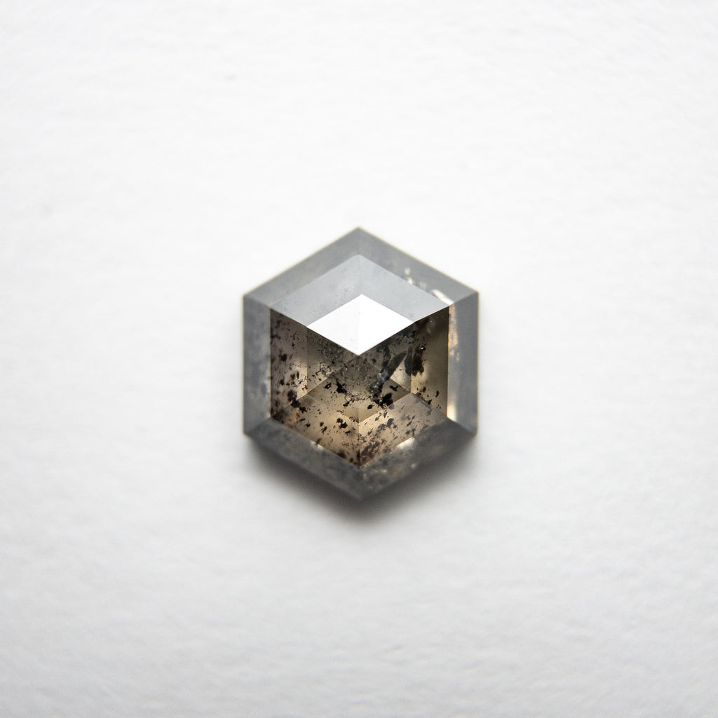 1.19ct 7.25x6.29x3.00mm Hexagon Rosecut 18221-04 hold D1285