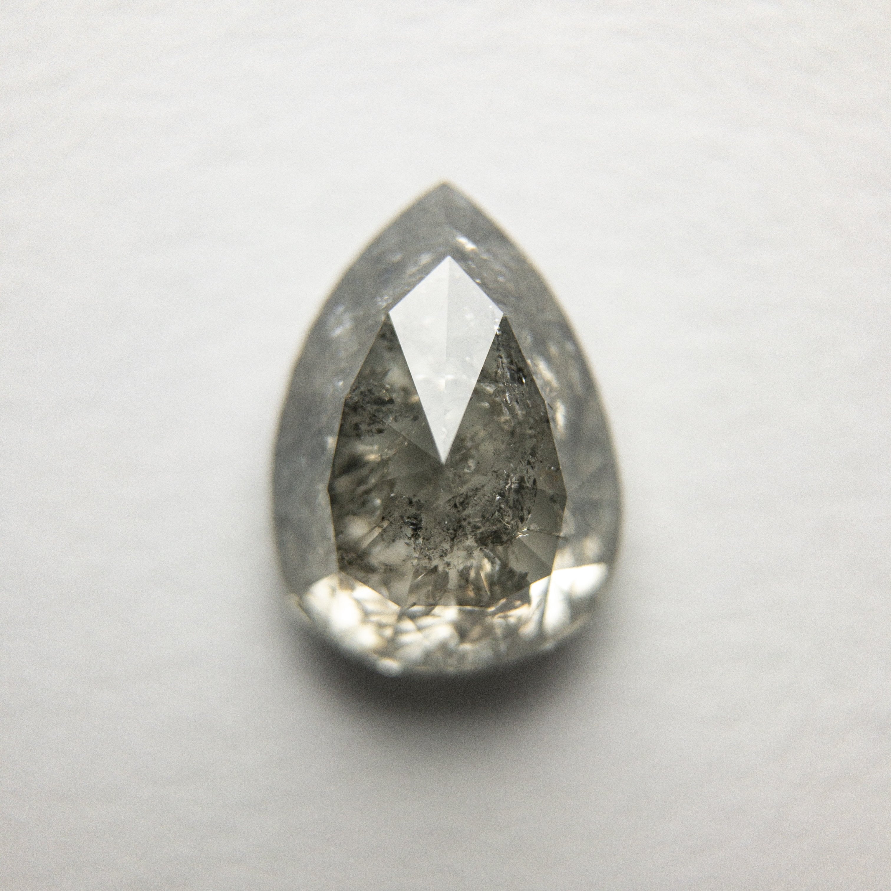 1.98ct 9.17x6.69x4.10mm Pear Double Cut 18223-04 hold D885