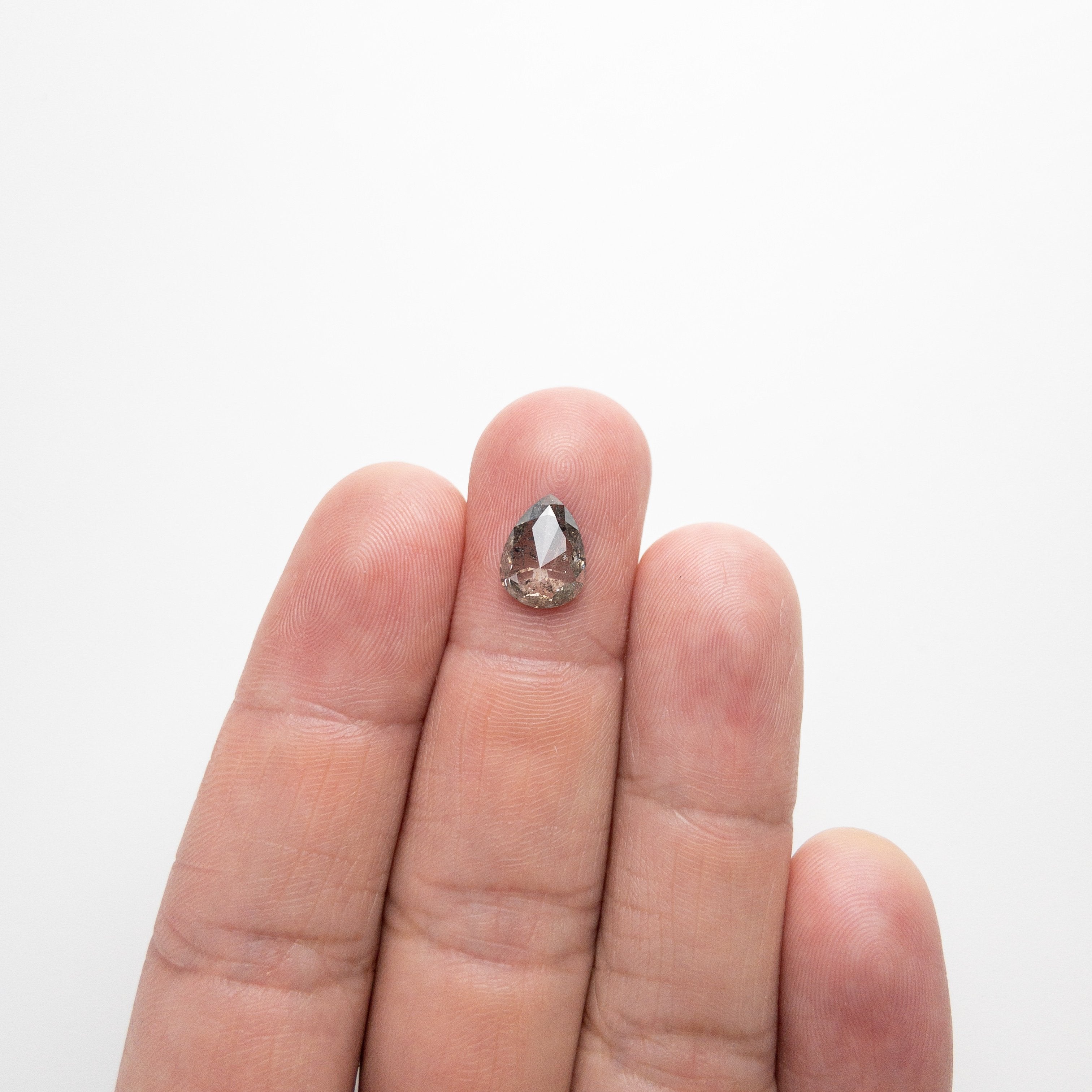 1.80ct 10.39x7.78x2.78mm Pear Rosecut 18223-05 HOLD D877