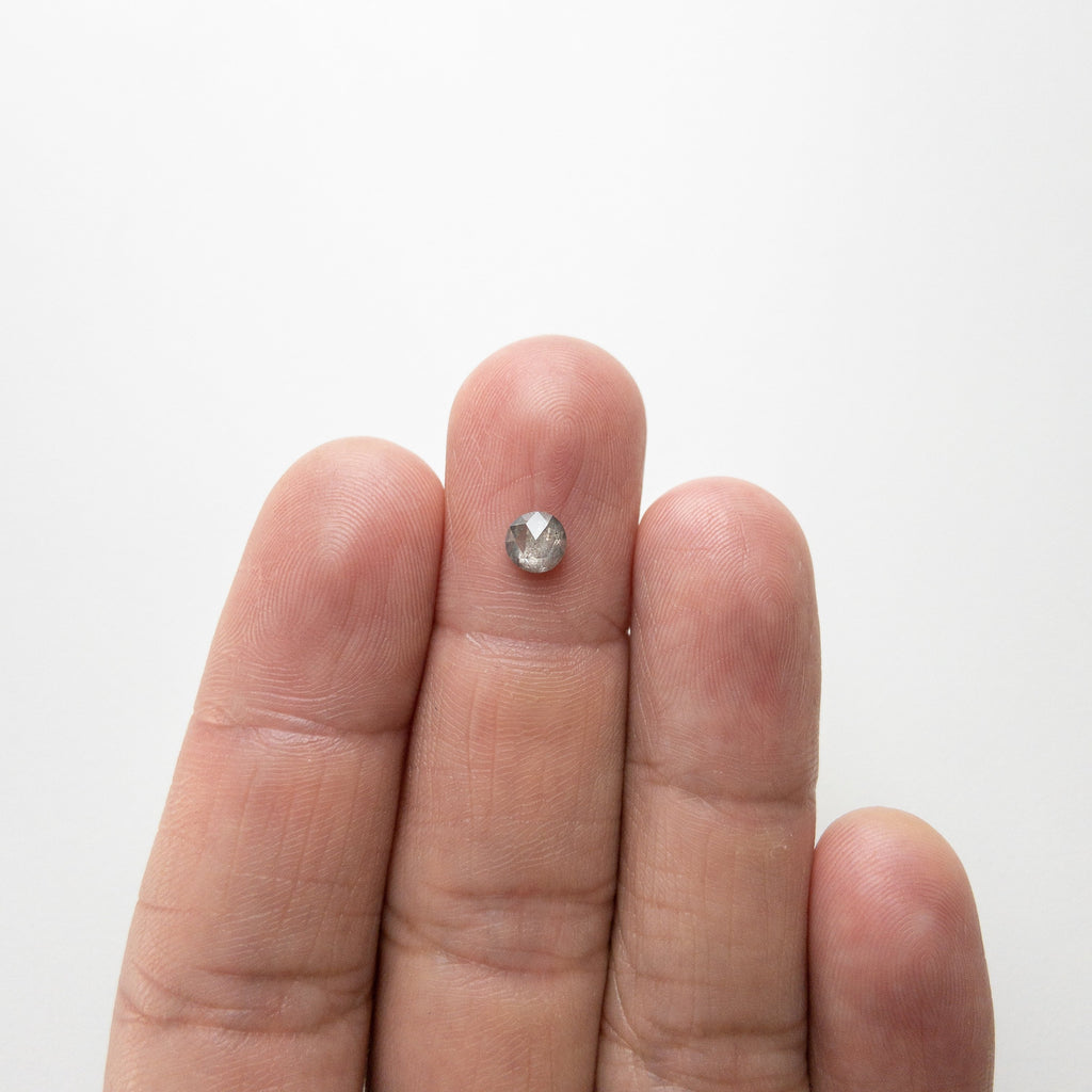 0.59ct 5.01x4.99x2.53mm Round Rosecut 18227-10
