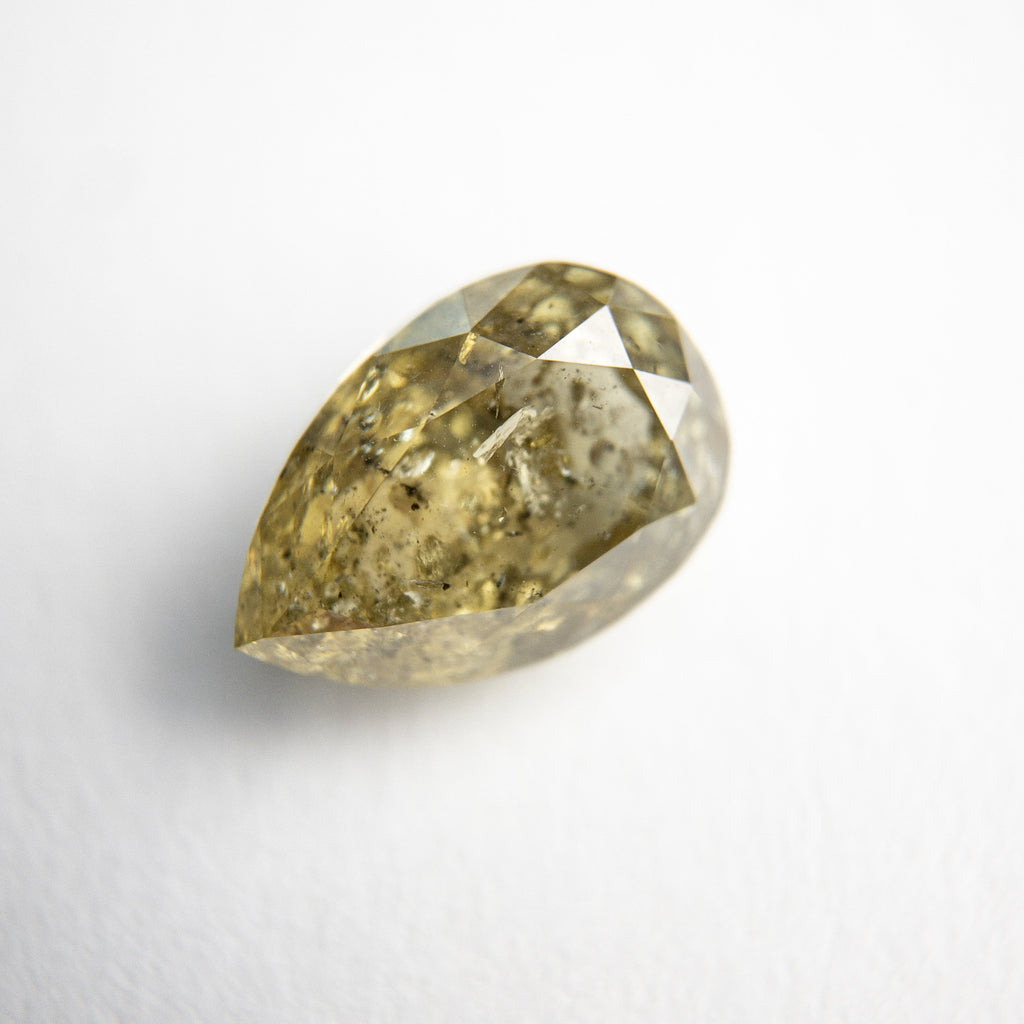 2.28ct 9.51x6.52x4.37mm Pear Double Cut 18289-01