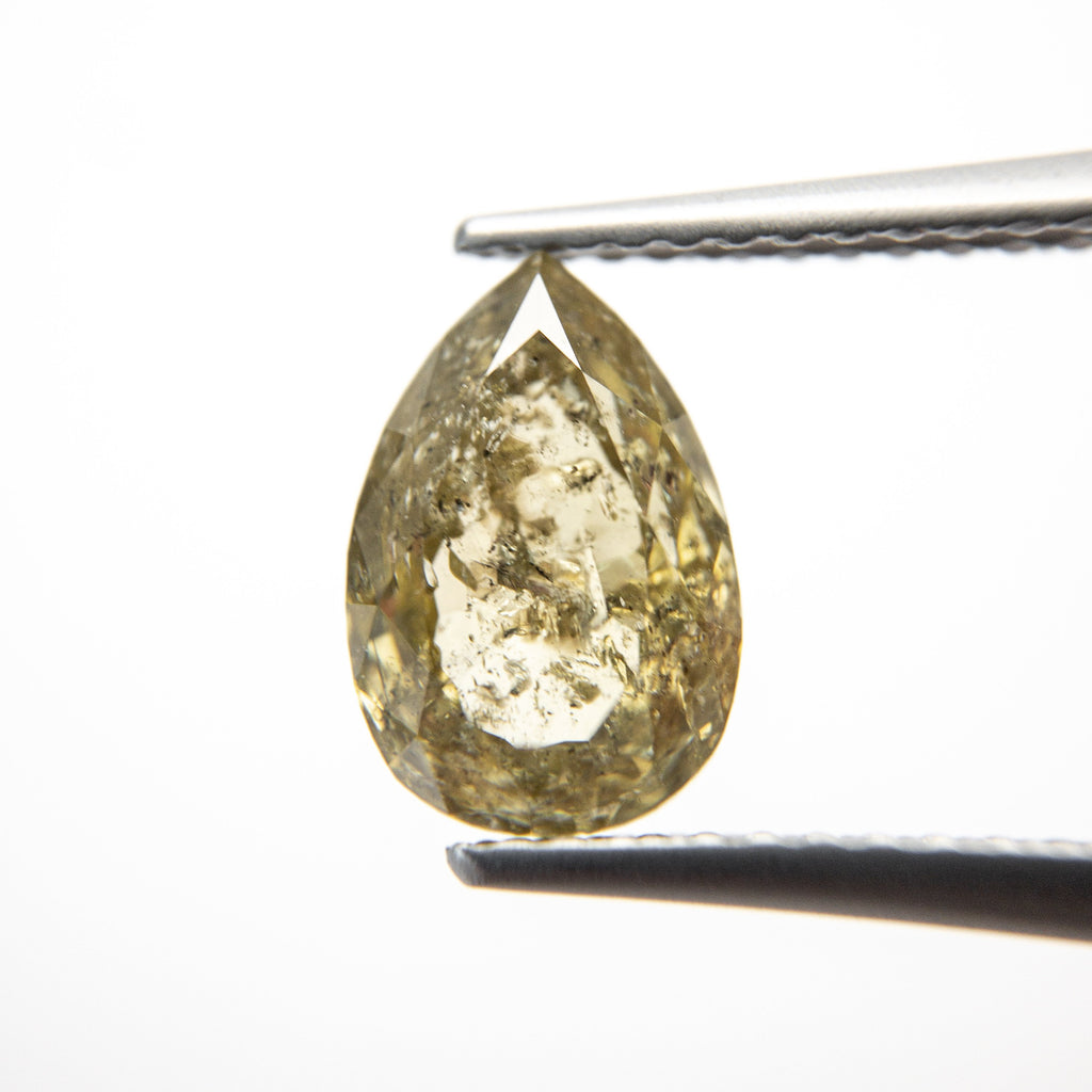 2.28ct 9.51x6.52x4.37mm Pear Double Cut 18289-01
