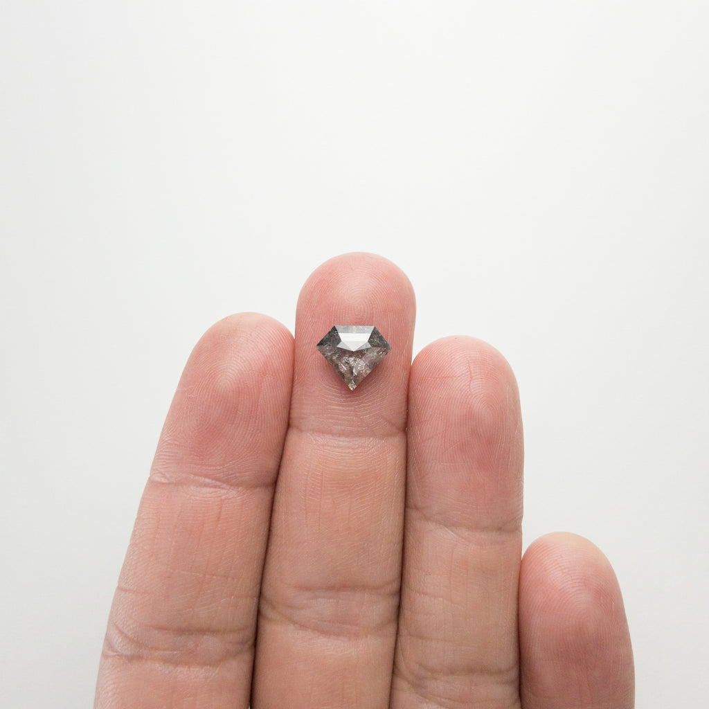 2.62ct 8.80x10.38x4.17mm Shield Rosecut 18292-01 HOLD D1147 9/15/20
