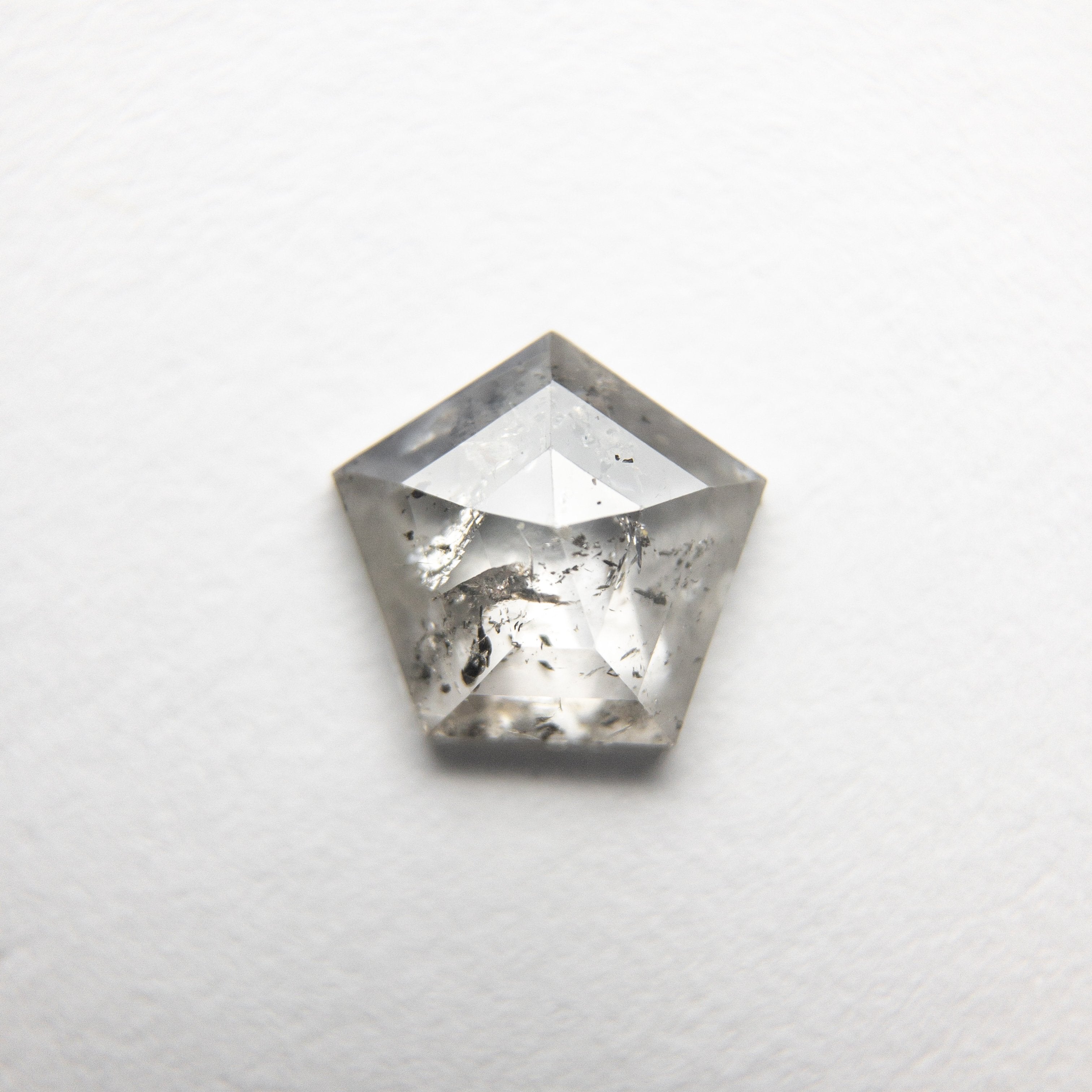 0.67ct 6.23x6.42x2.10mm Pentagon Rosecut 18292-09 hold D1343