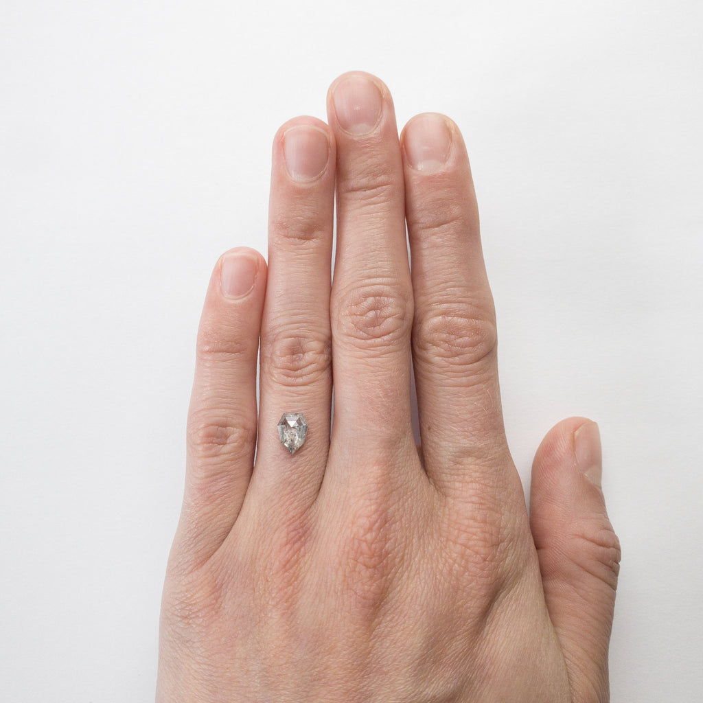 0.92ct 7.62x5.80x2.62mm Shield Rosecut 18293-05