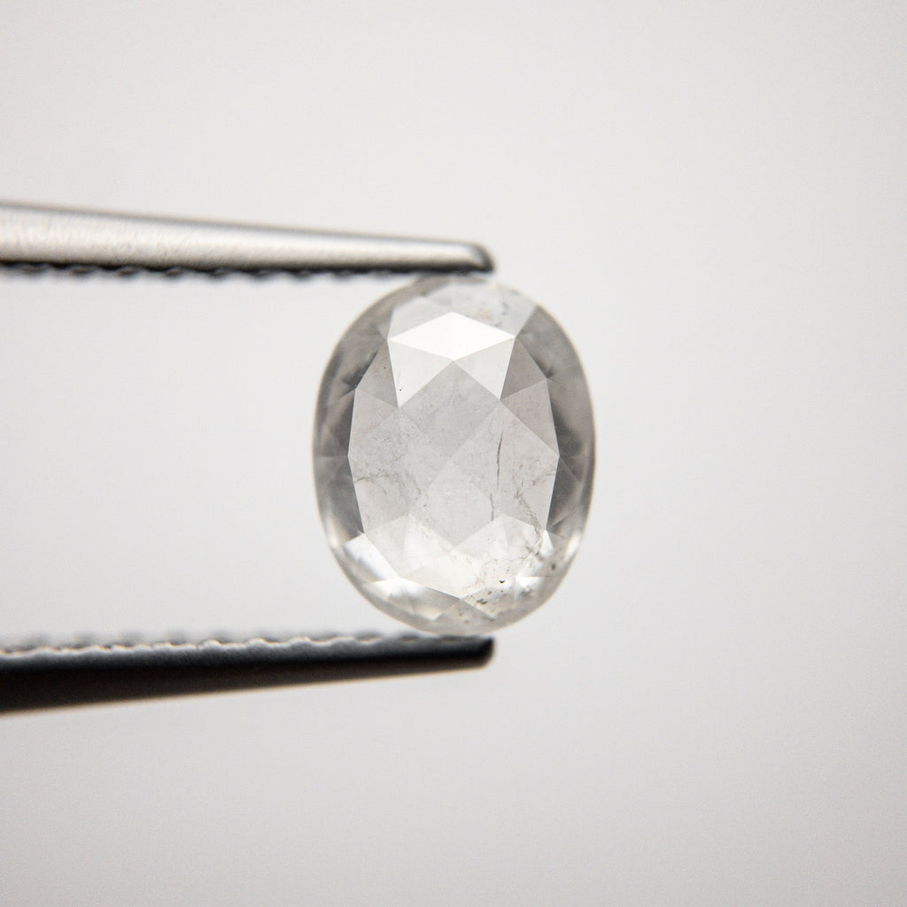 1.28ct 7.42x5.89x3.20mm Oval Rosecut 18318-07 Hold D1955