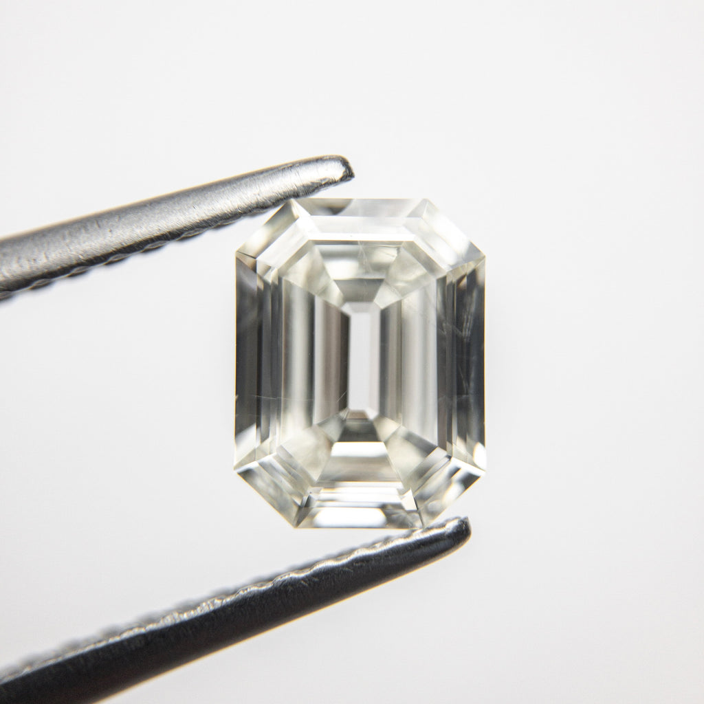 1.08ct 7.43x5.68x2.65mm SI1 J Cut Corner Rectangle Step Cut 18334-01 hold d1489